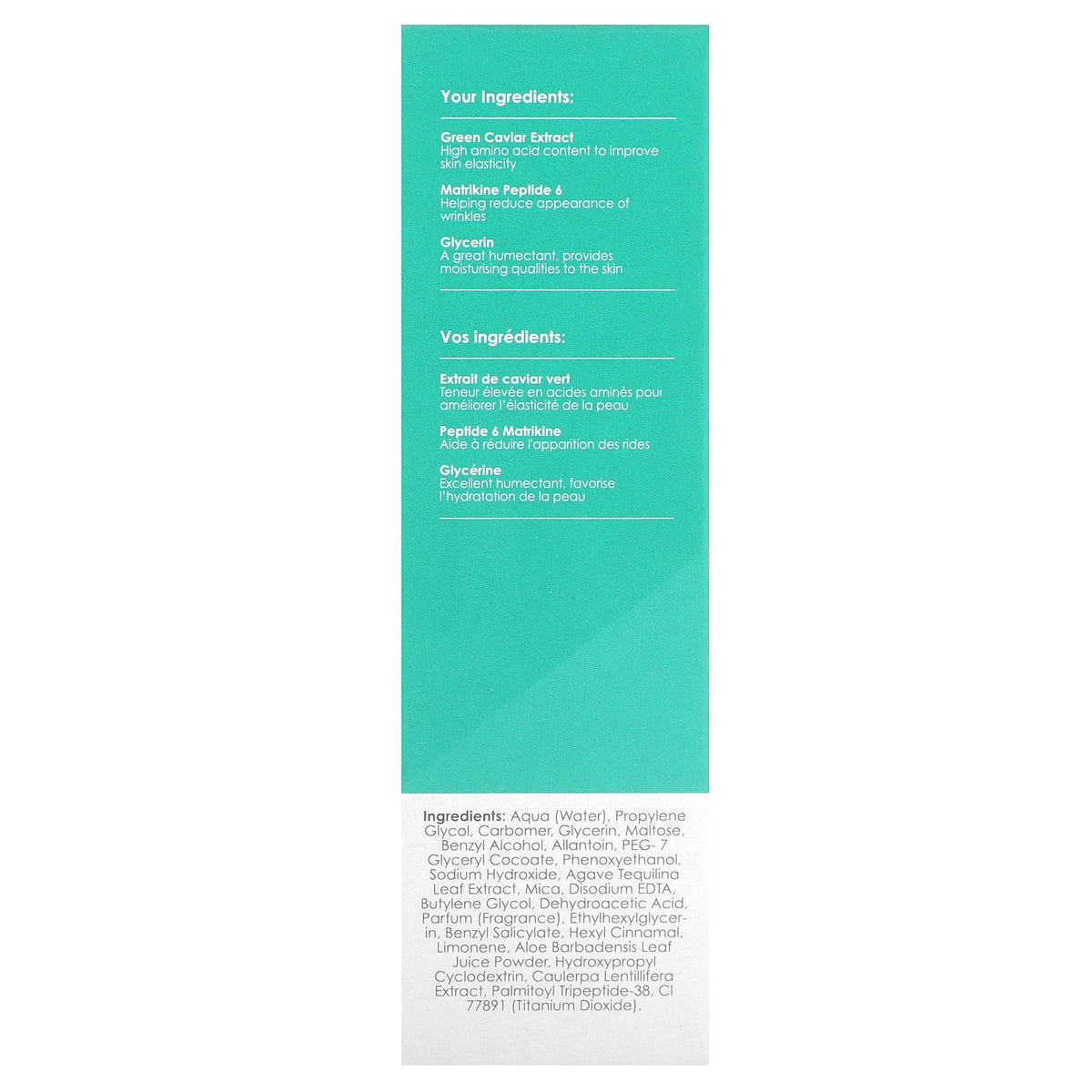 skinChemists, Youth Series, Green Caviar Eye Serum, 0.5 fl oz (15 ml)