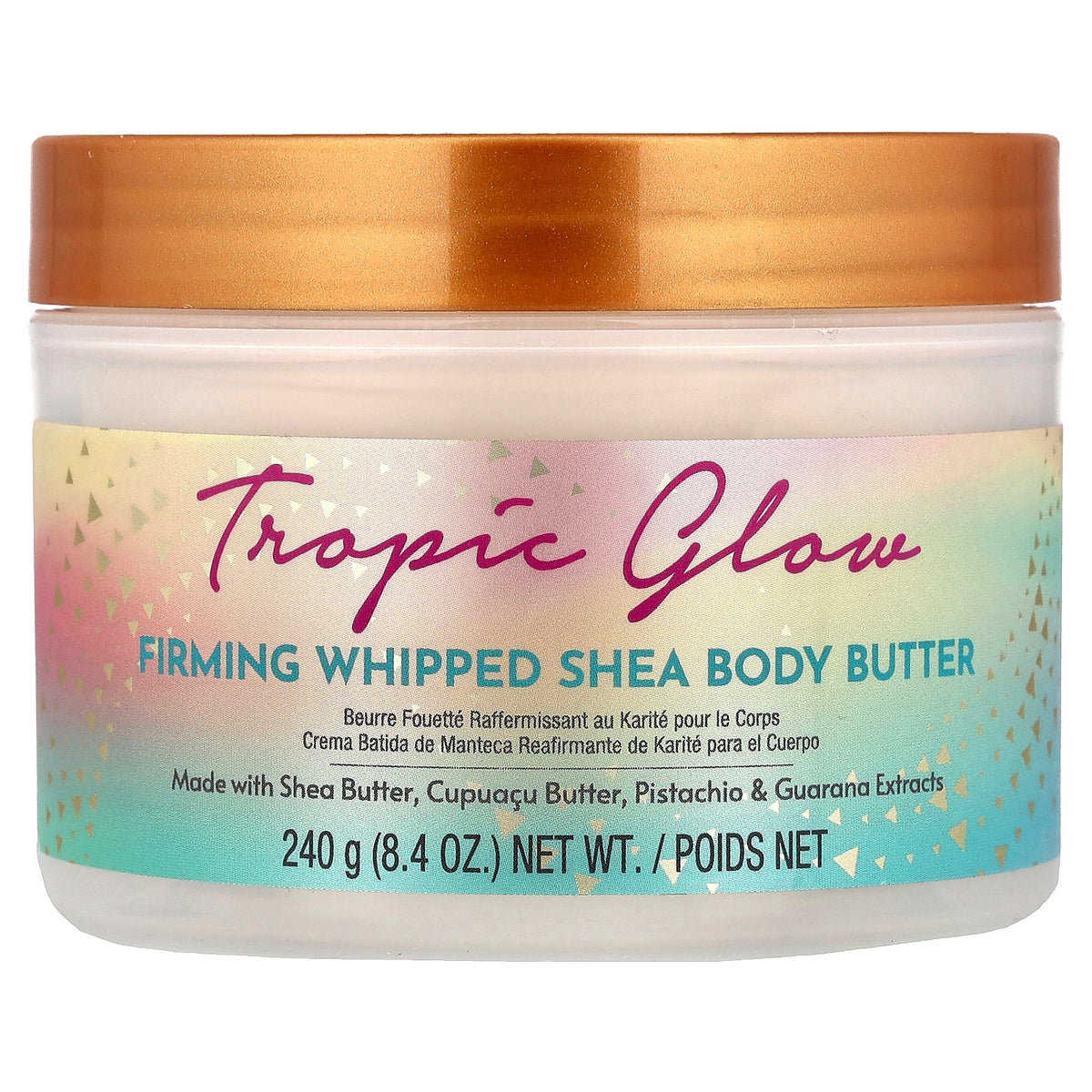 Tree Hut, Firming Whipped Shea Body Butter, Tropic Glow, 8.4 oz (240 g)