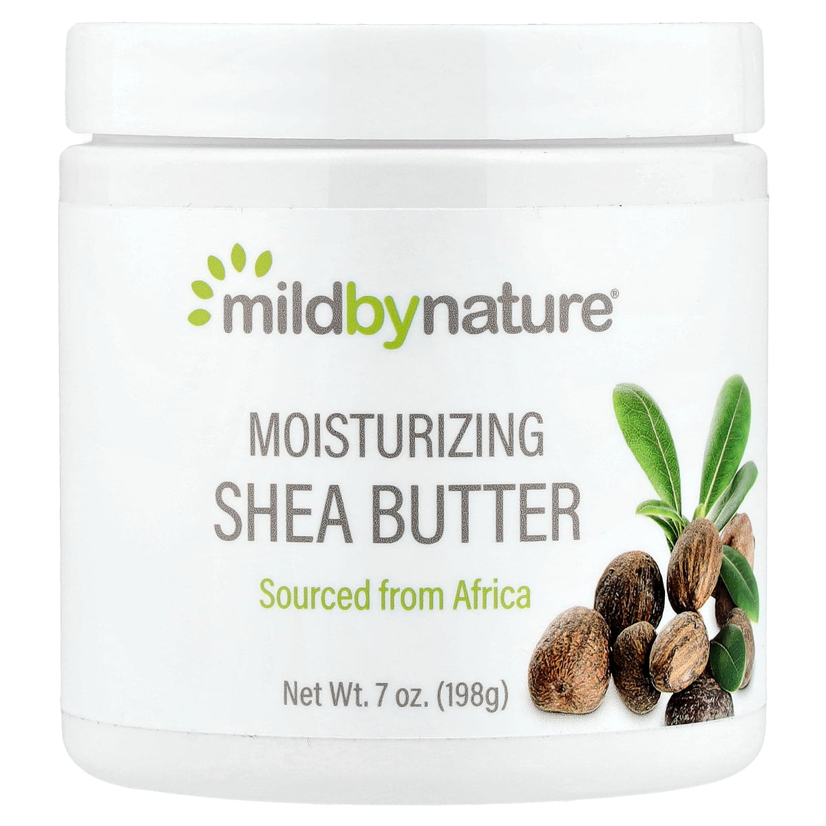 Mild By Nature, Moisturizing Shea Butter, 7 oz (198 g)