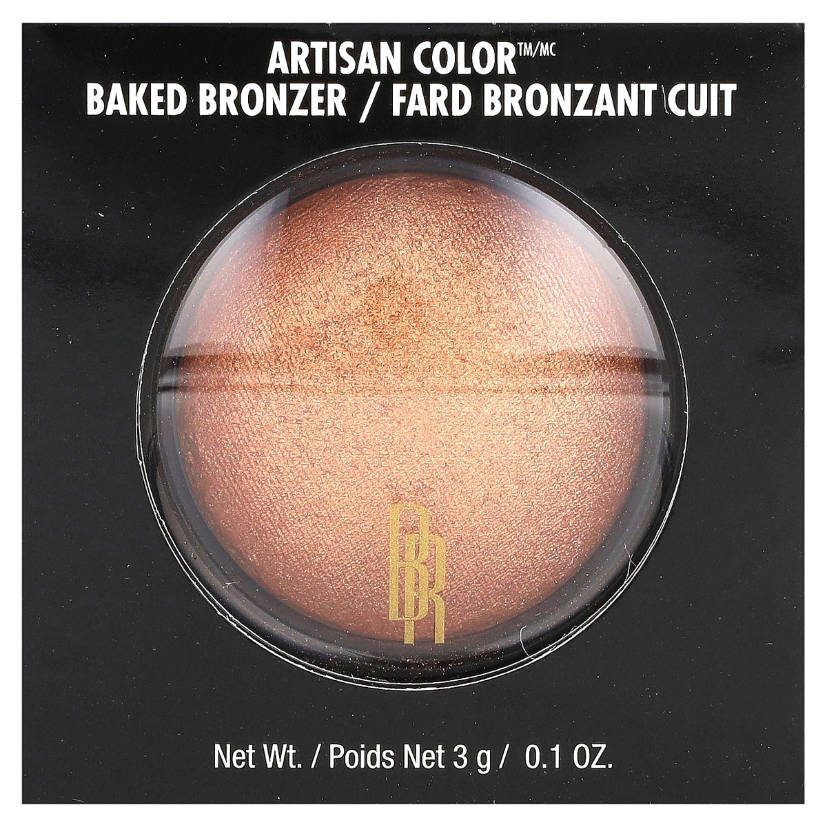 Black Radiance, Artisan Color, Baked Bronzer, 3520 Flawless, 0.1 oz (3 g)