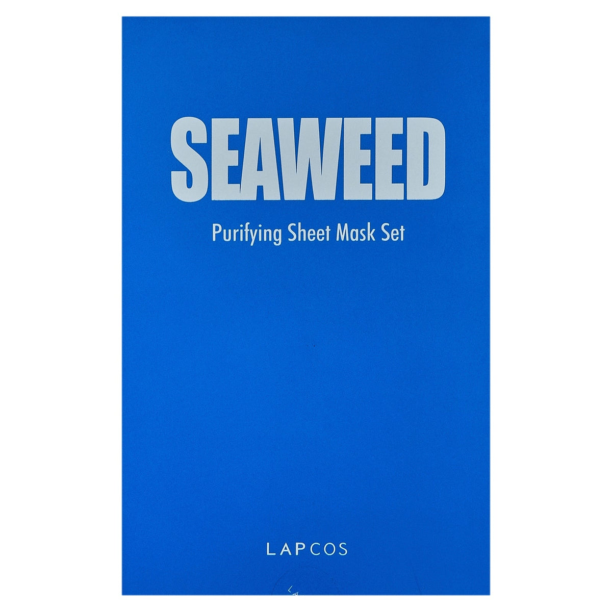 Lapcos, Seaweed Beauty Sheet Mask Set, Purifying, 5 Sheets, 0.84 fl oz (25 ml) Each