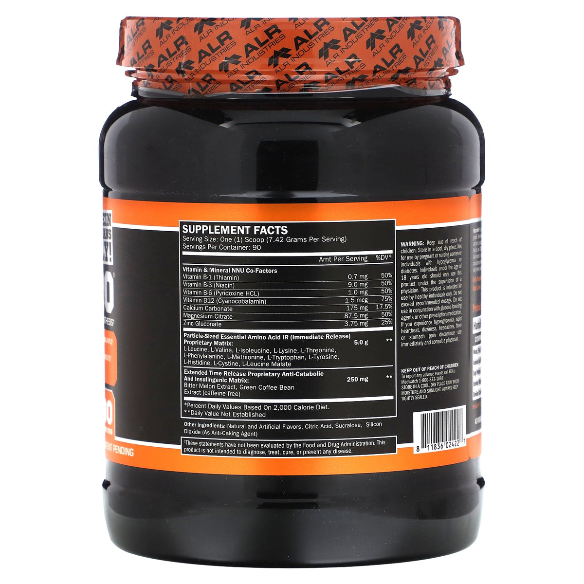 ALR Industries, HumaPro, Blue Raspberry, 23.52 oz (667 g)