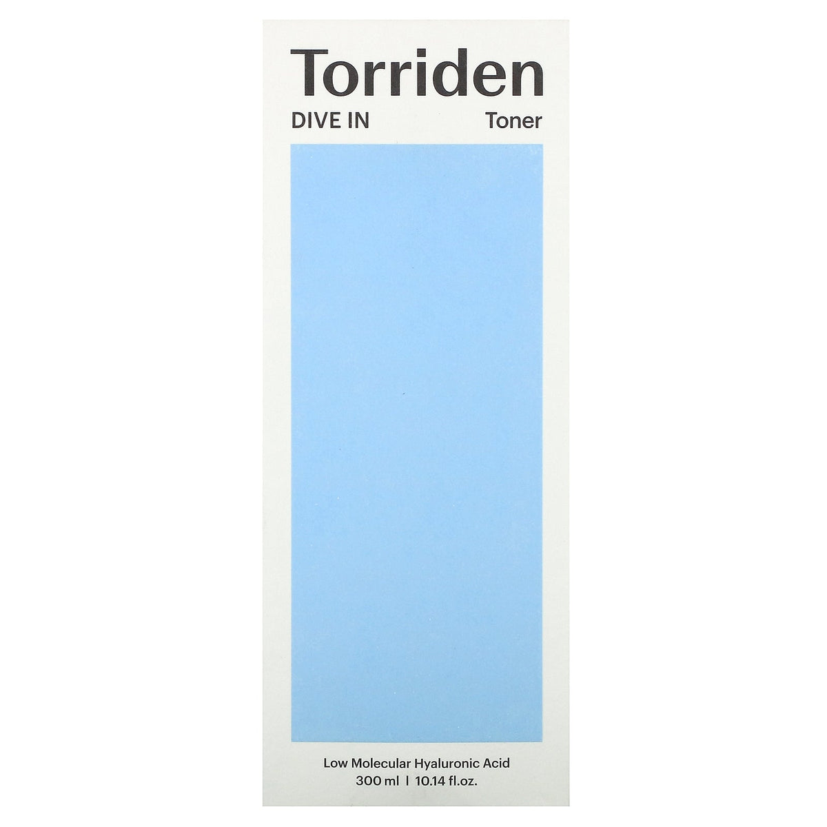 Torriden, Dive In, Low Molecular Hyaluronic Acid Toner, 10.14 fl oz (300 ml)