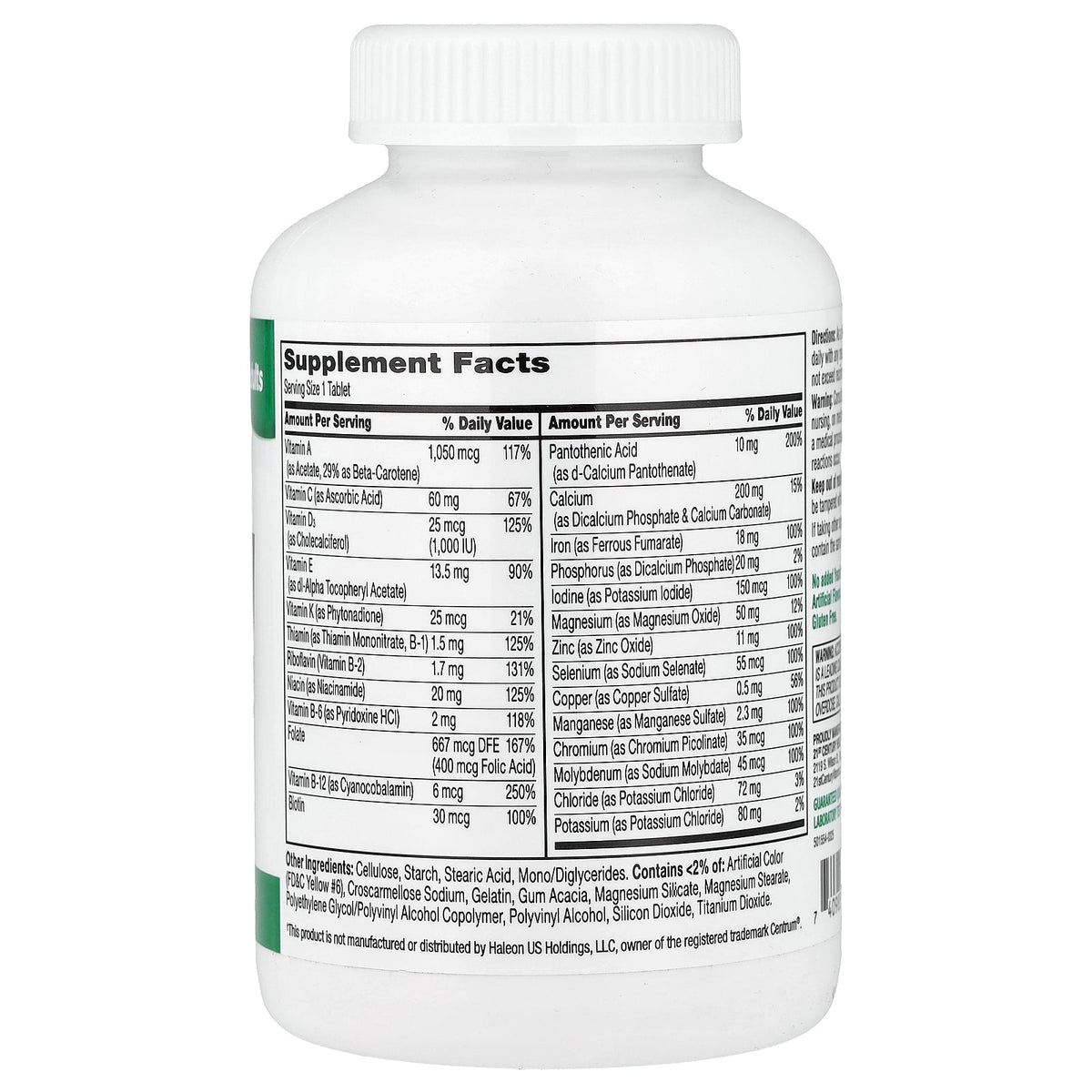 21st Century, Sentry, Adults Multivitamin & Multimineral Supplement, 300 Tablets
