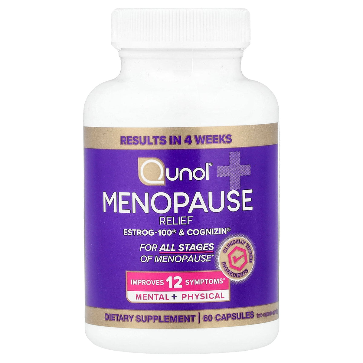 Qunol, MenoPause Relief, 60 Capsules