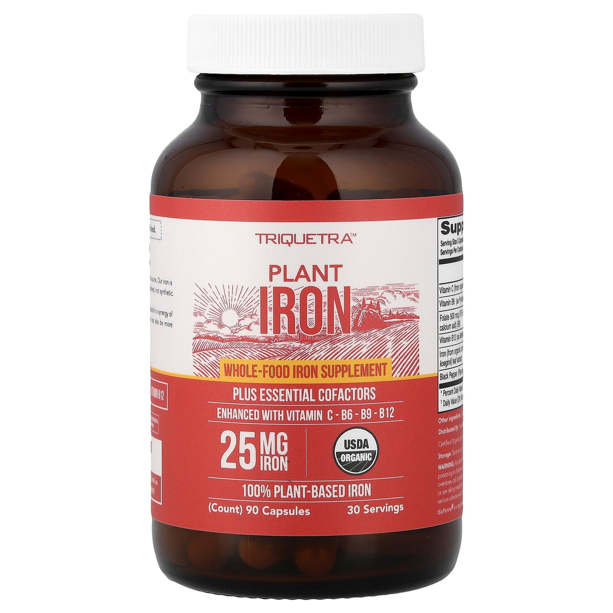 Triquetra, Plant Iron, 90 Capsules