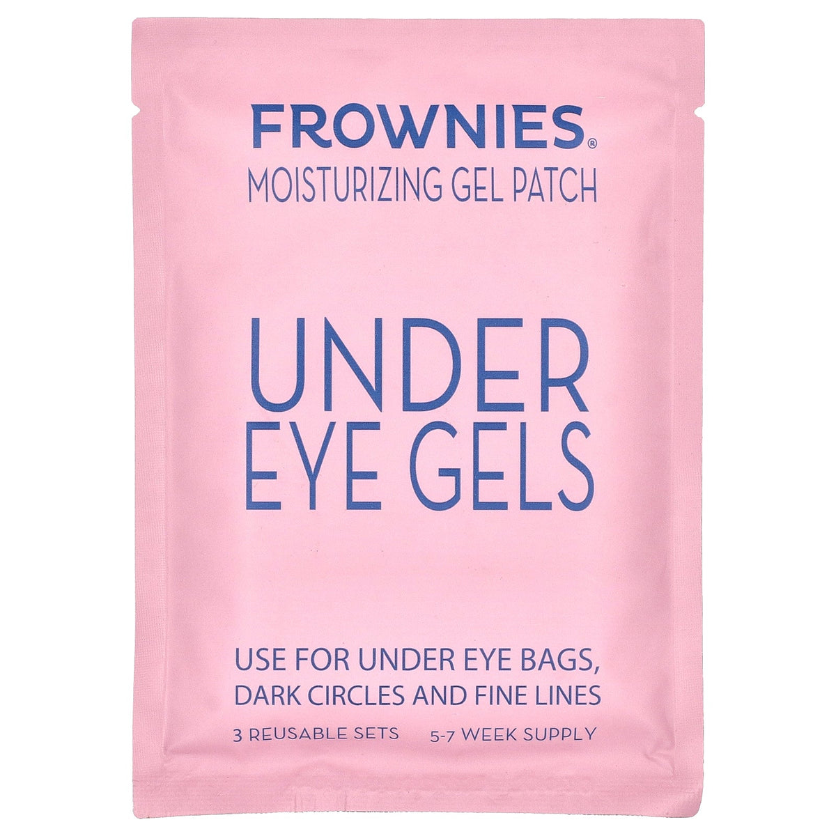 Frownies, Under Eye Gels, 3 Sets