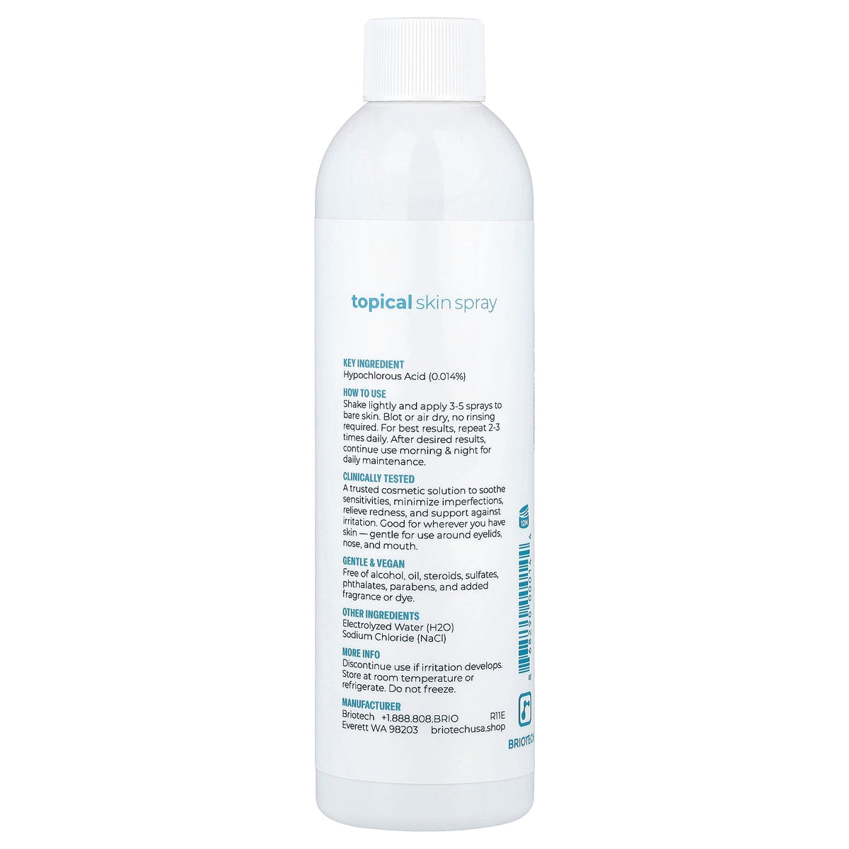Briotech, Topical Skin Spray, 8 fl oz (236 ml)