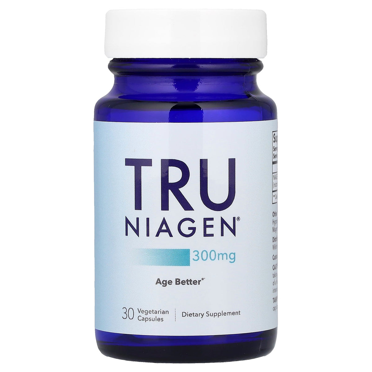 Tru Niagen, Age Better®, 300 mg, 30 Vegetarian Capsules