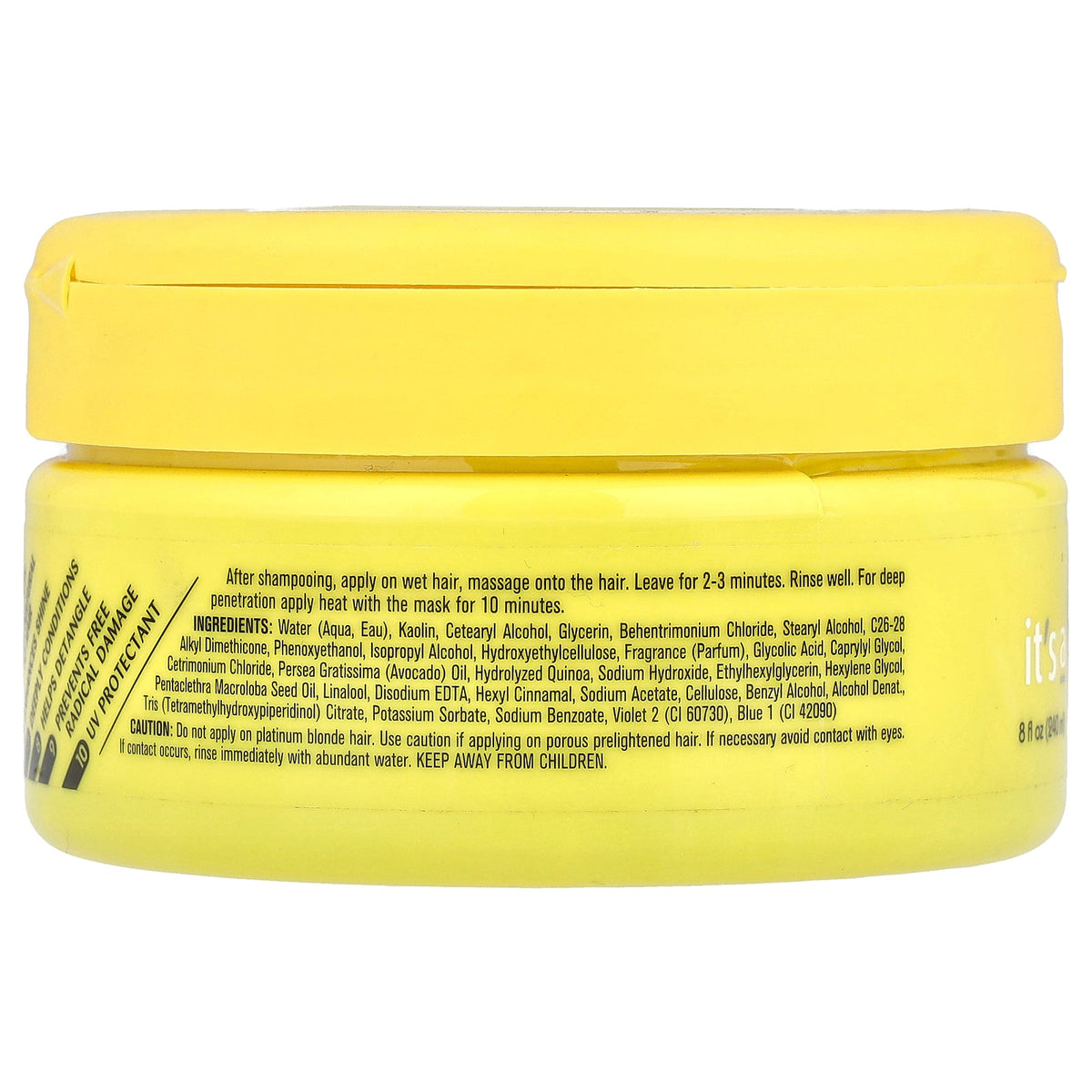 It's a 10, Miracle Clay Hair Mask, For Blondes, 8 fl oz (240 ml)