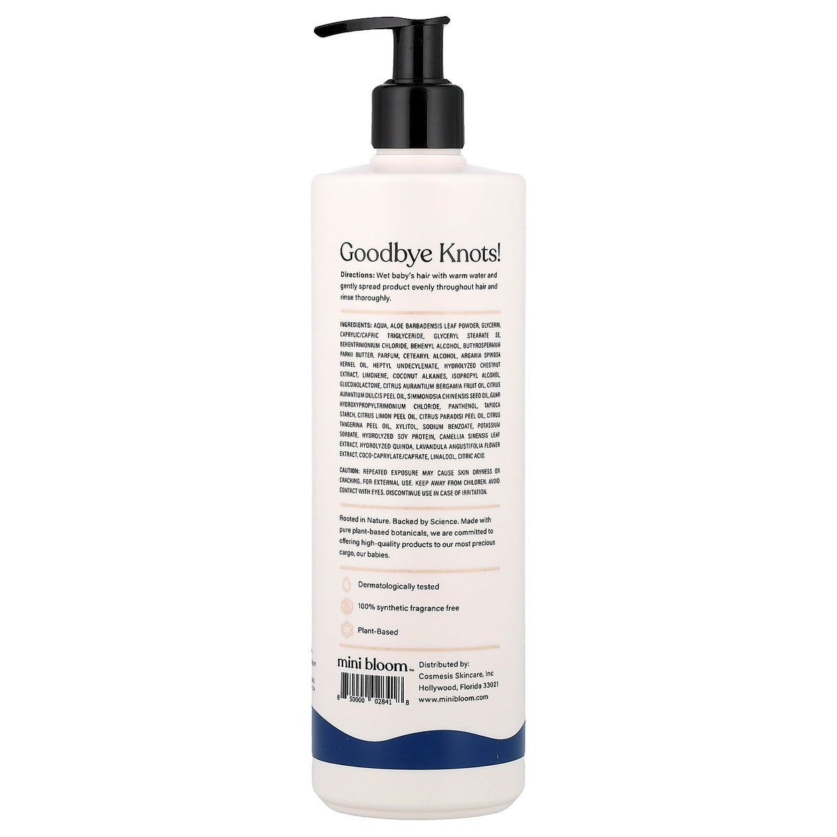 Mini Bloom, Knots Be Gone, Hair Detangling Treatment, 16.6 fl oz (500 ml)