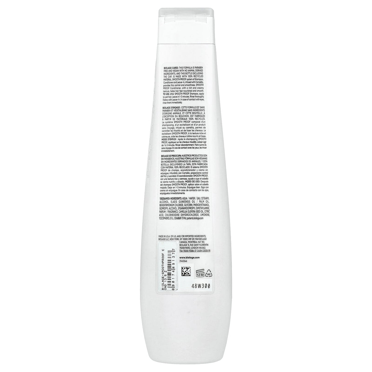 Biolage, Smooth Proof, Conditioner, For Frizzy Hair, 13.5 fl oz (400 ml)