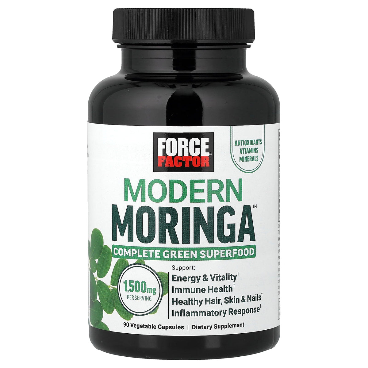 Force Factor, Modern Moringa™, 90 Vegetable Capsules