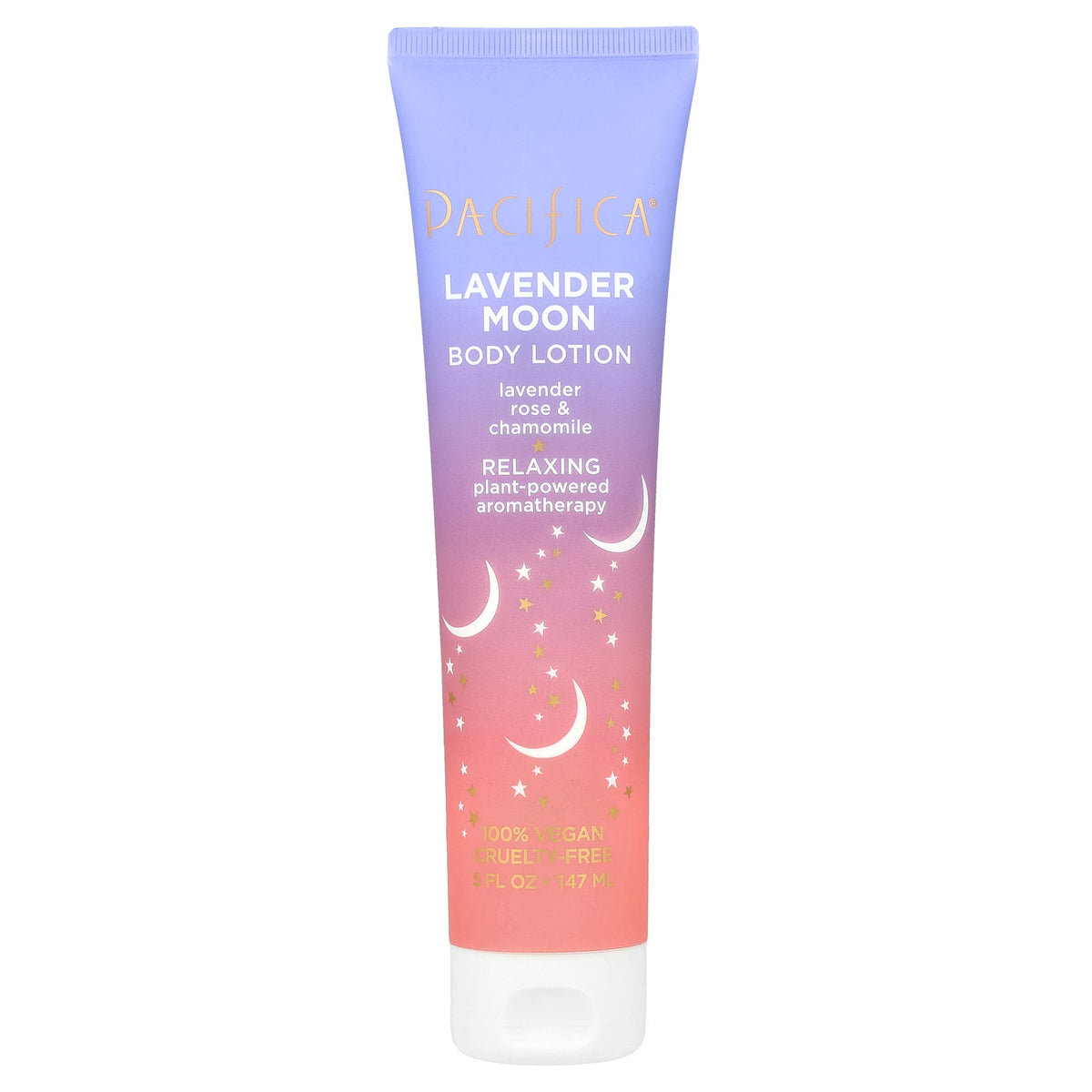 Pacifica, Lavender Moon, Body Lotion, Lavender Rose & Chamomile, 5 fl oz (147 ml)