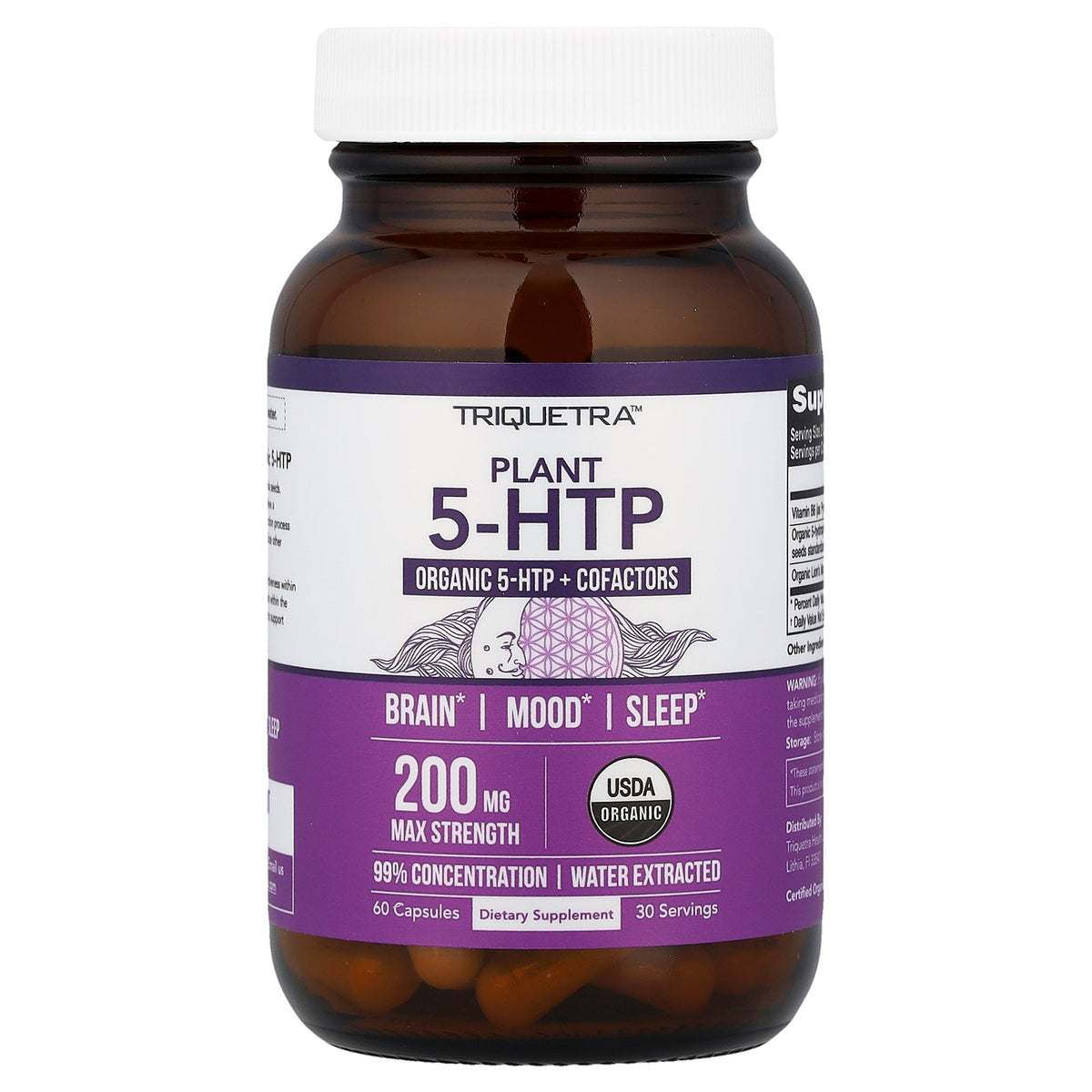 Triquetra, Plant 5-HTP, 60 Capsules