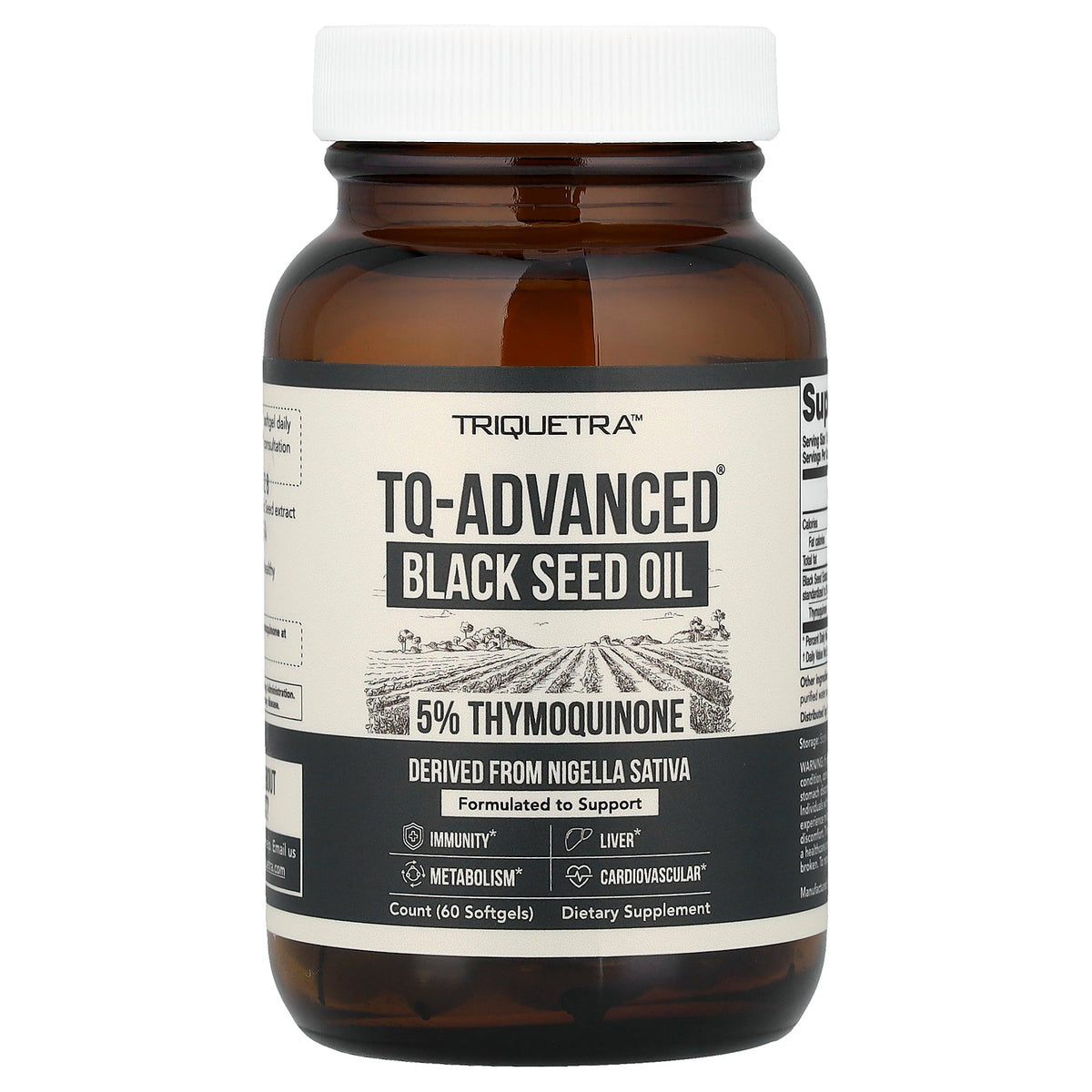 Triquetra, TQ-Advanced® Black Seed Oil, 60 Softgels