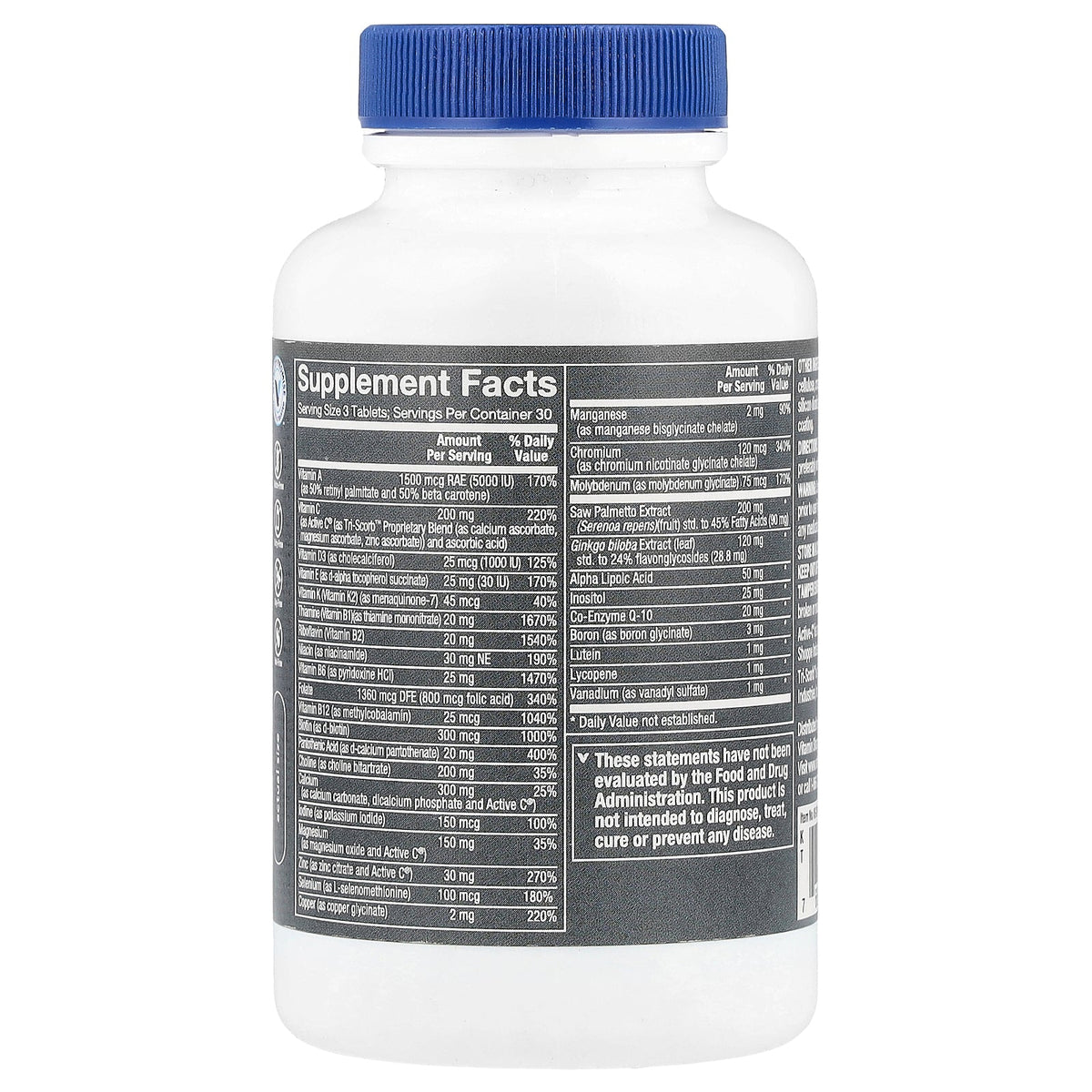 The Vitamin Shoppe, Ultimate Man® 50+, Multivitamin & Multimineral, 90 Tablets