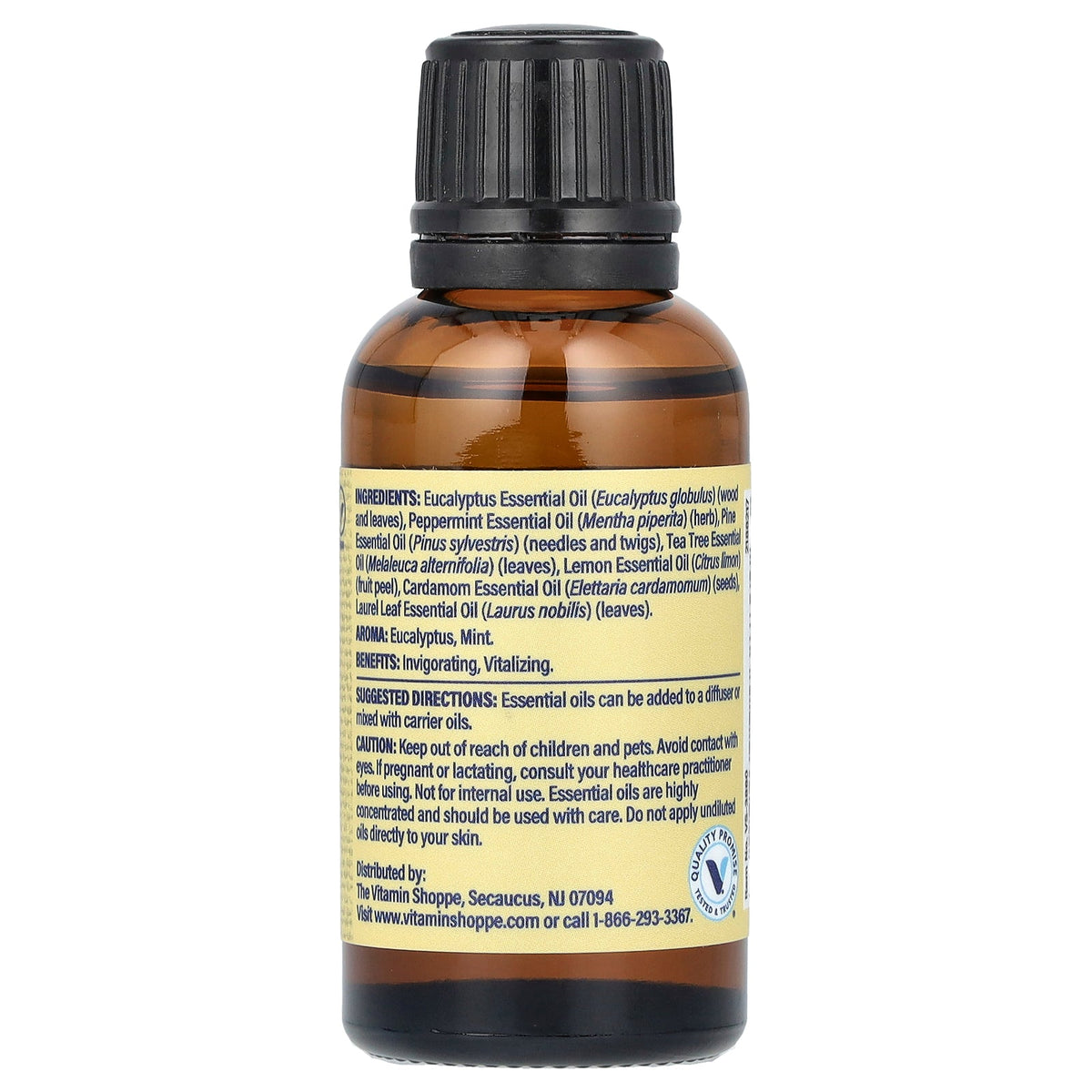 The Vitamin Shoppe, 100% Pure Essential Oil Blend, Respiratory , 1 fl oz (30 ml)