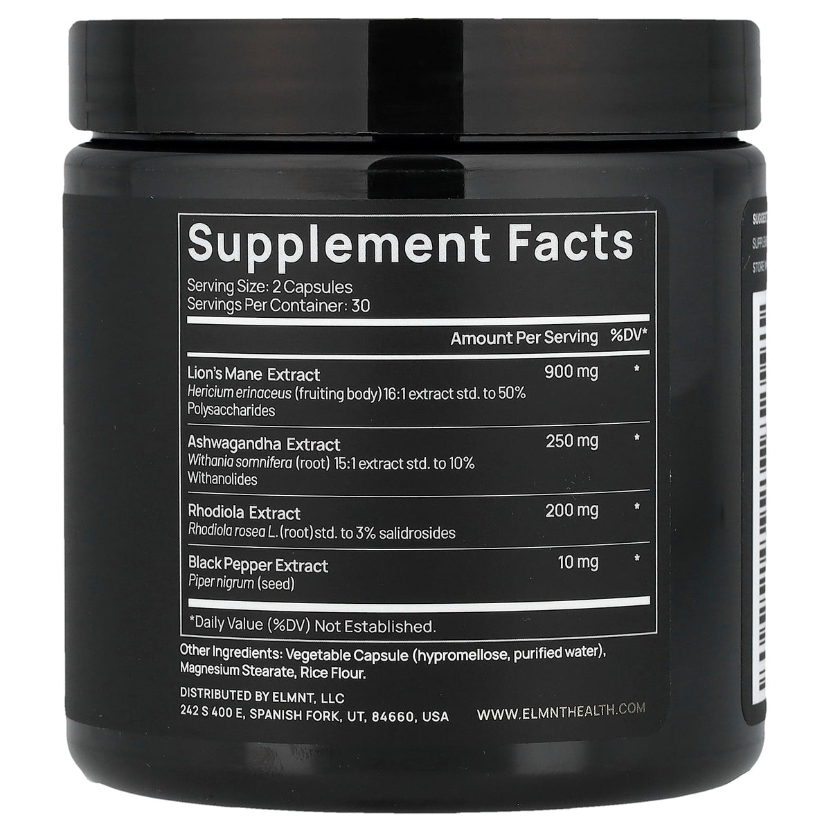 TERRA ELMNT, Lion's Mane, 60 Capsule