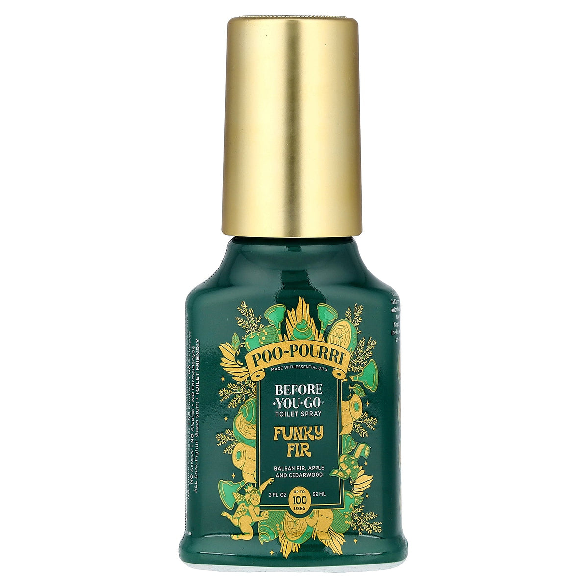Poo-Pourri, Before-You-Go® Toilet Spray, Funky Fir, 2 fl oz (59 ml)