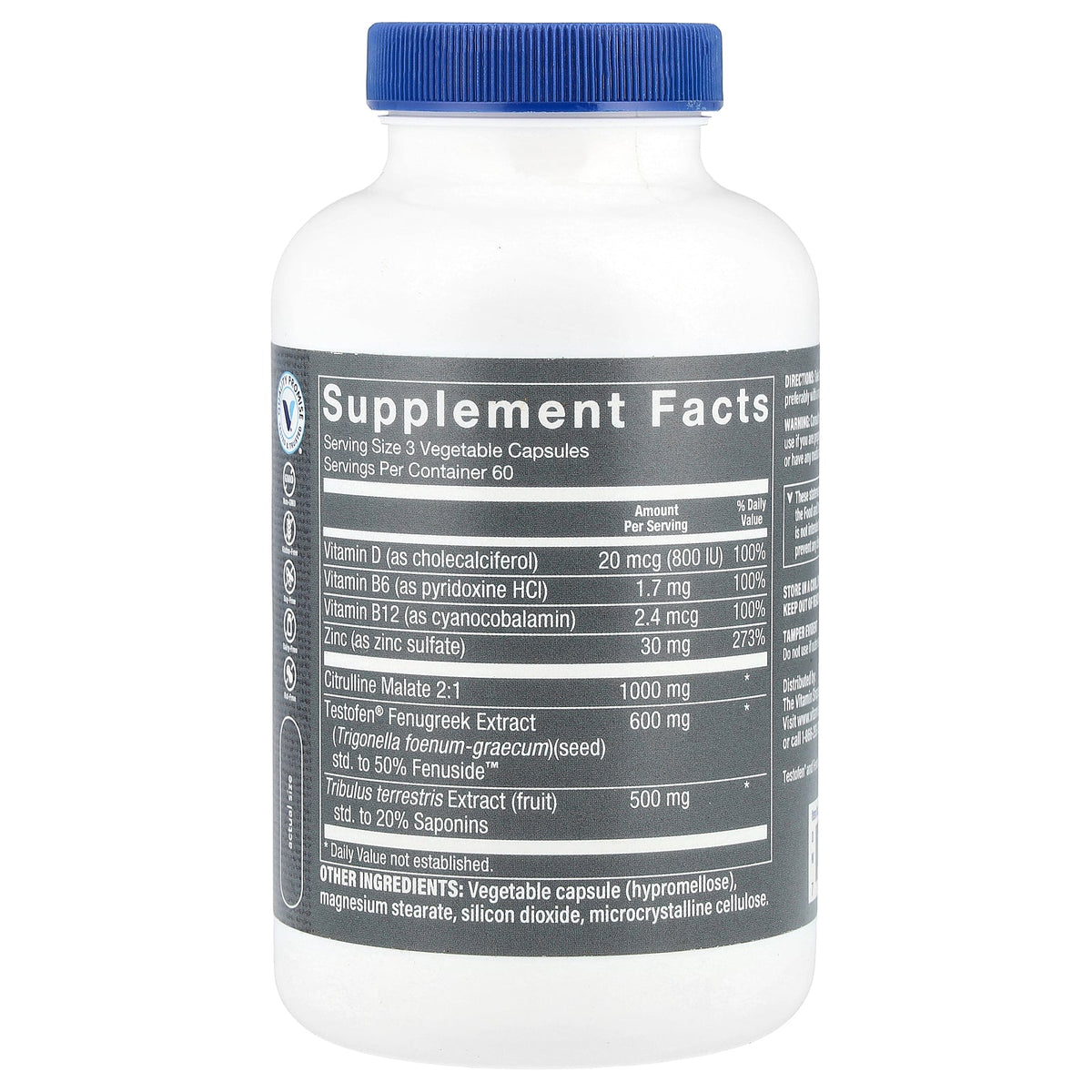 The Vitamin Shoppe, Men's Ultimate Man-T, 180 Vegetable Capsules