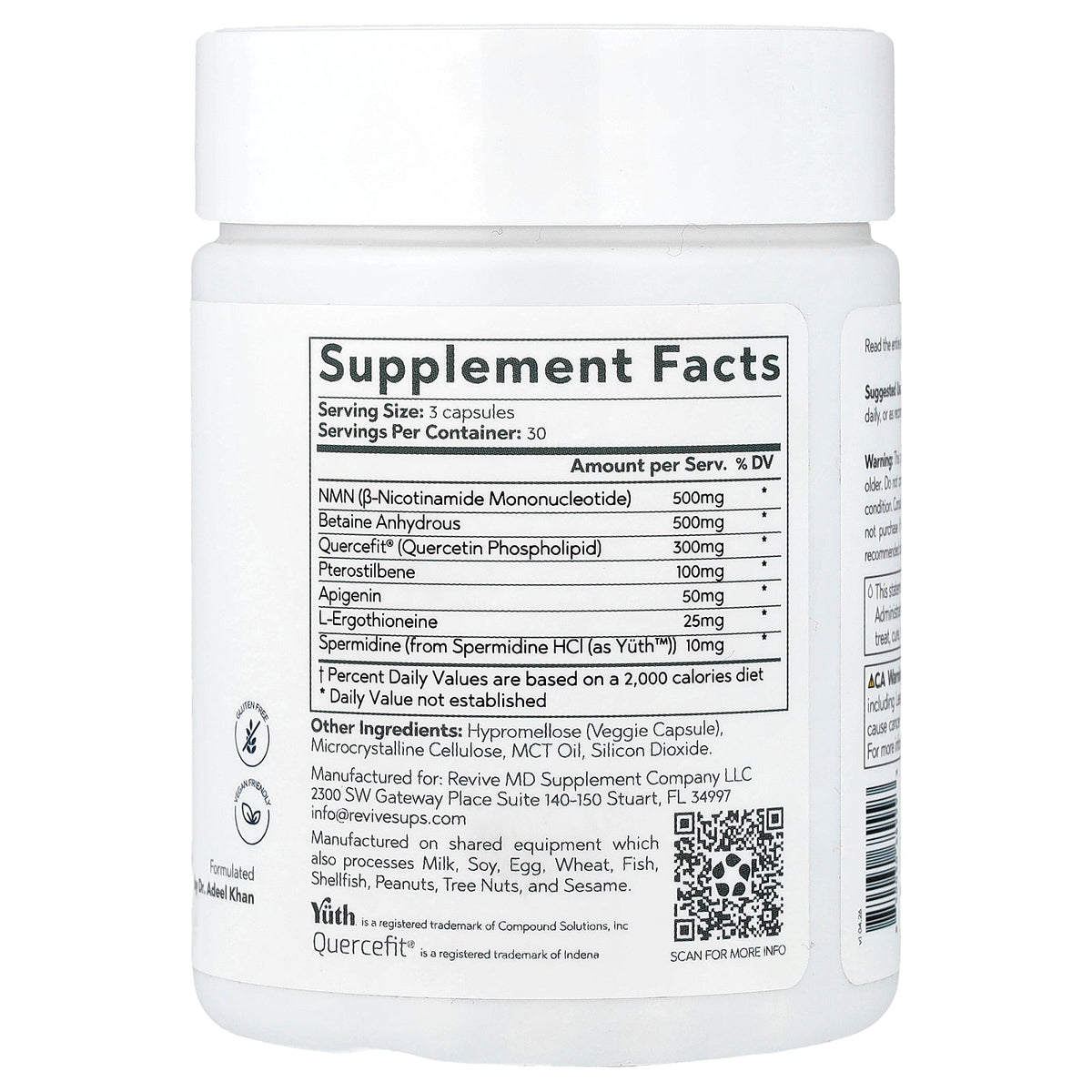 Revive, Longevity Restore, 90 Vegetarian Capsules