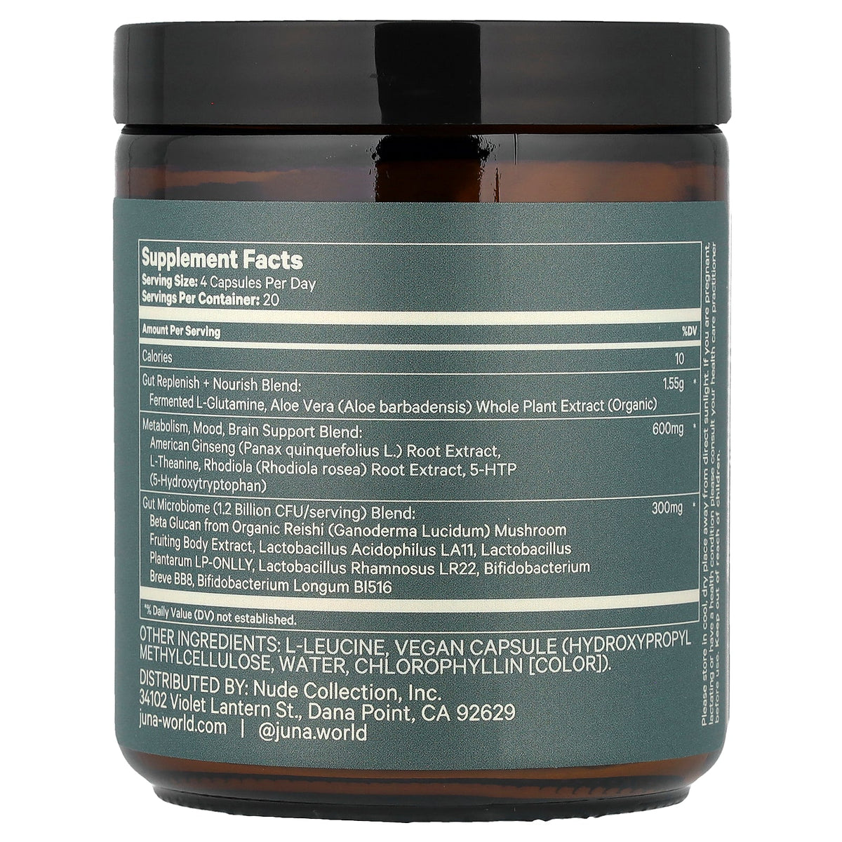 Juna, Gut Therapy, 80 Capsules