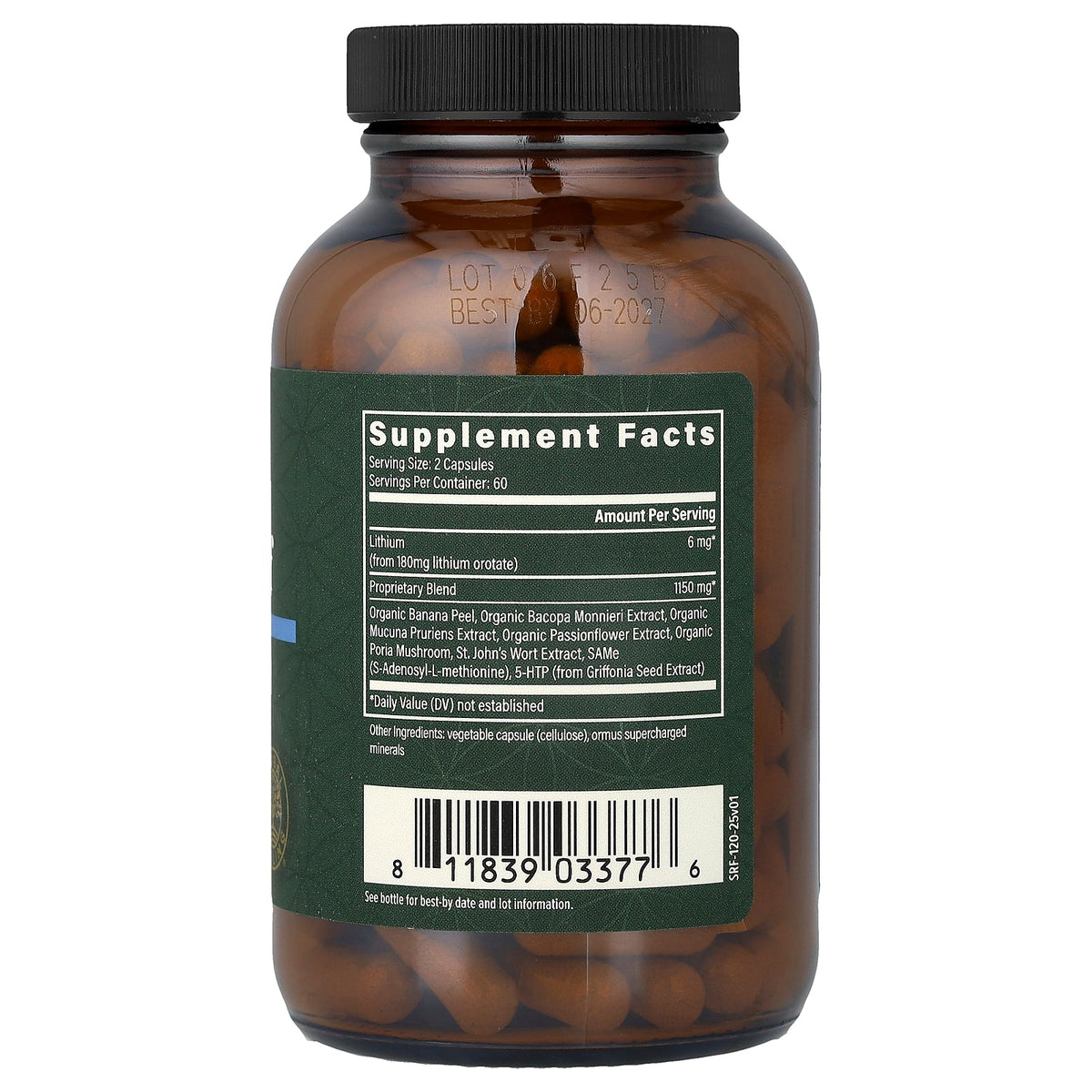 Global Healing, Advanced Stress Relief, 120 Capsules