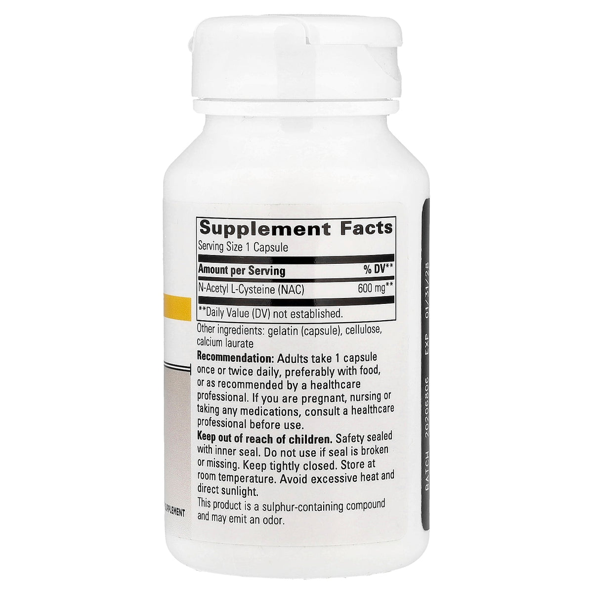 Integrative Therapeutics, NAC, 60 Capsules (600 mg per Capsule)