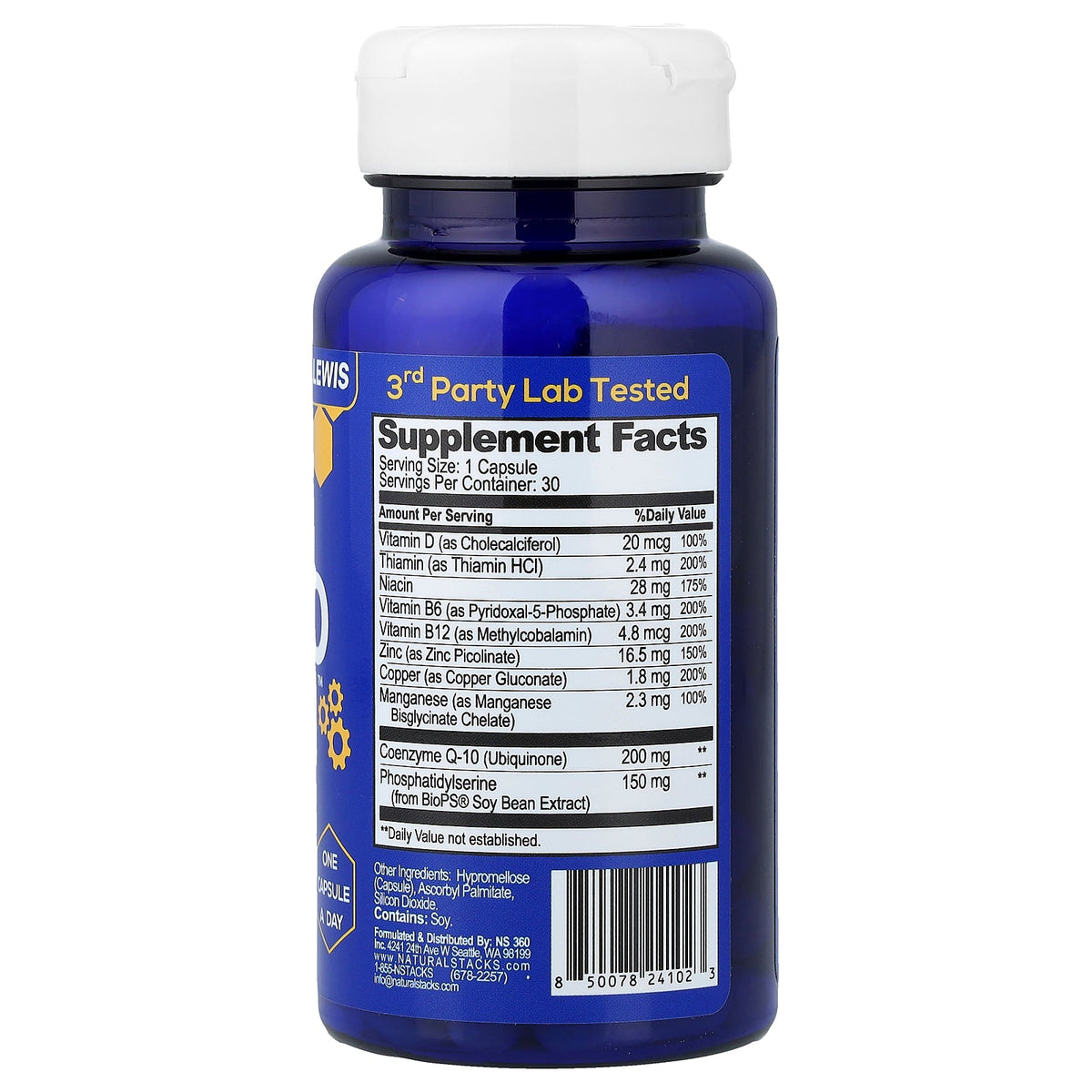 Natural Stacks, Neuro Multi™, 30 Vegetable Capsules