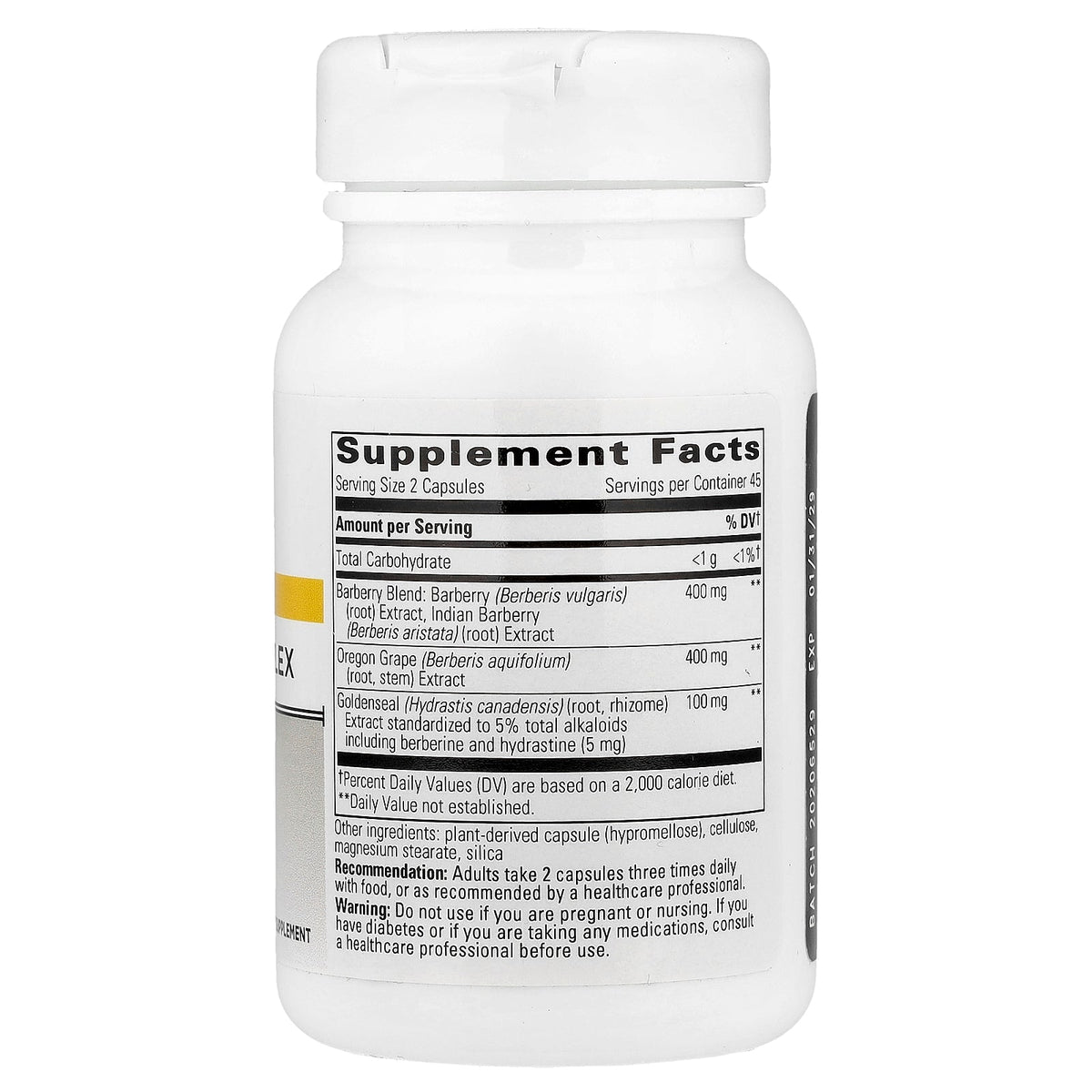 Integrative Therapeutics, Berberine Complex, 90 Capsules