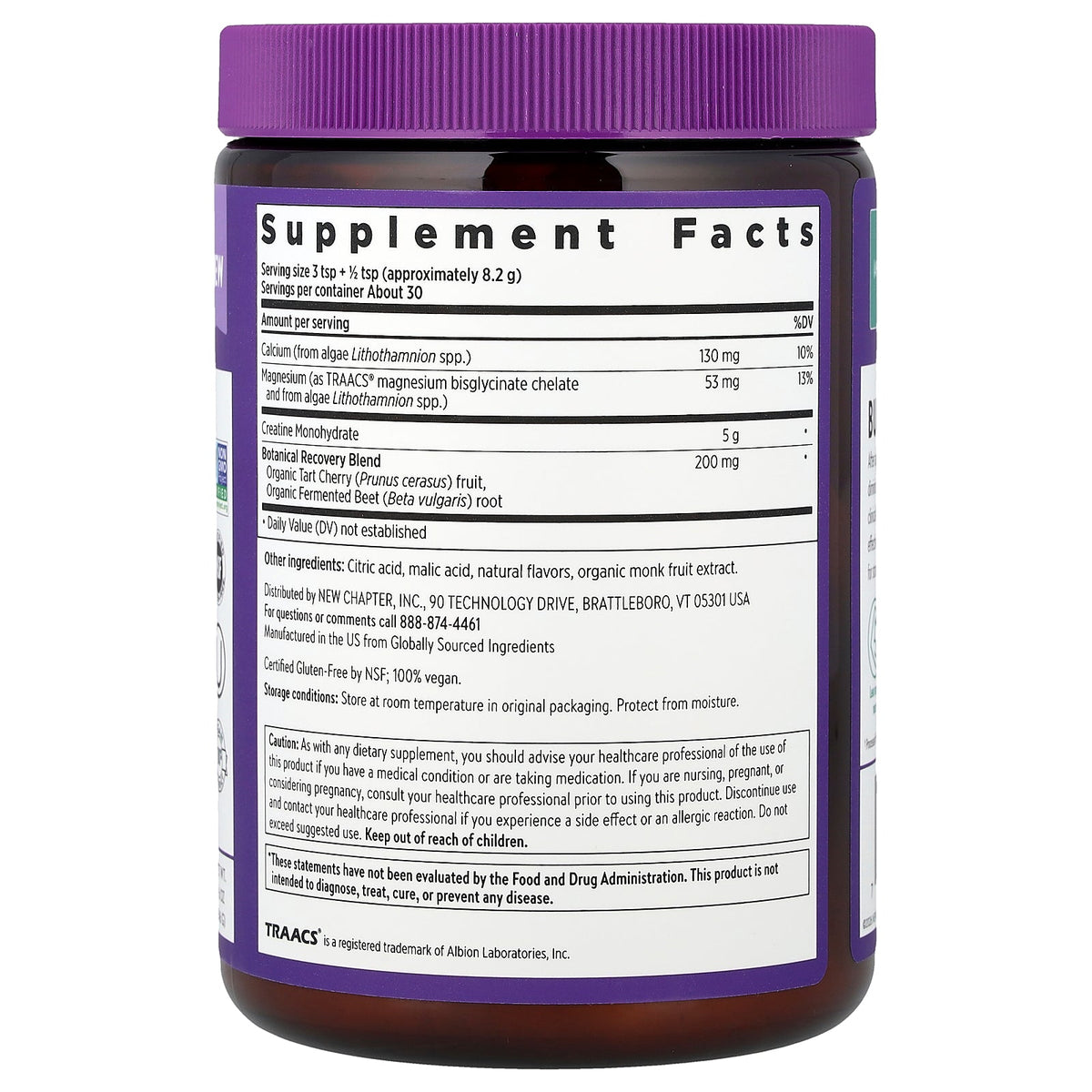 New Chapter, Creatine Complex For Women 40+, Raspberry Lemonade, 8.6 oz (246 g)