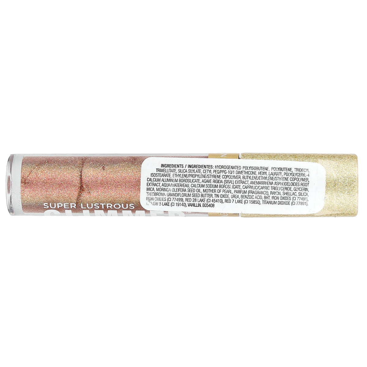 Revlon, Super Lustrous Glimmer™ Gloss, 004 Happy Hour, 0.13 fl oz (3.8 ml)