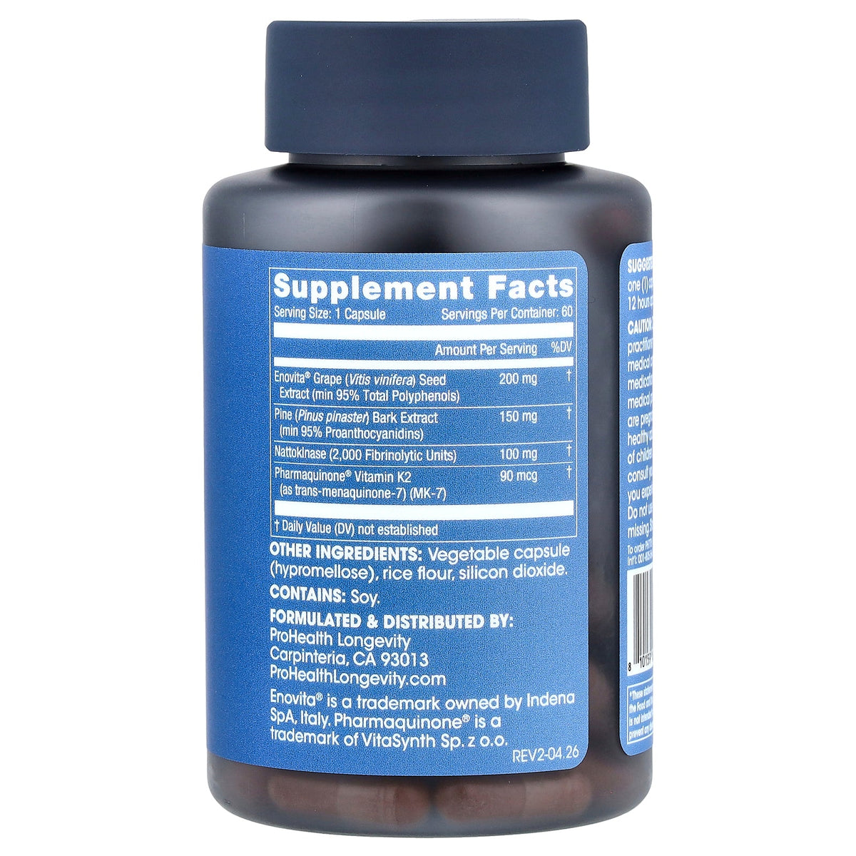 ProHealth Longevity, Nattokinase Pro 2000, 60 Capsules
