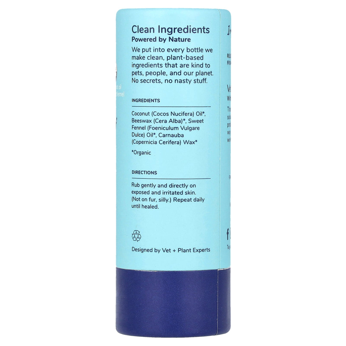 Kin+Kind, Hot Spot Natural Relief, For Dogs + Cats, Coconut Oil, Sweet Fennel , 1.76 oz (50 g)
