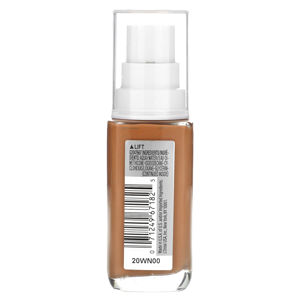 L'Oréal, True Match, Super-Blendable Foundation, C7 Cool Medium Deep, 1 fl oz (30 ml)