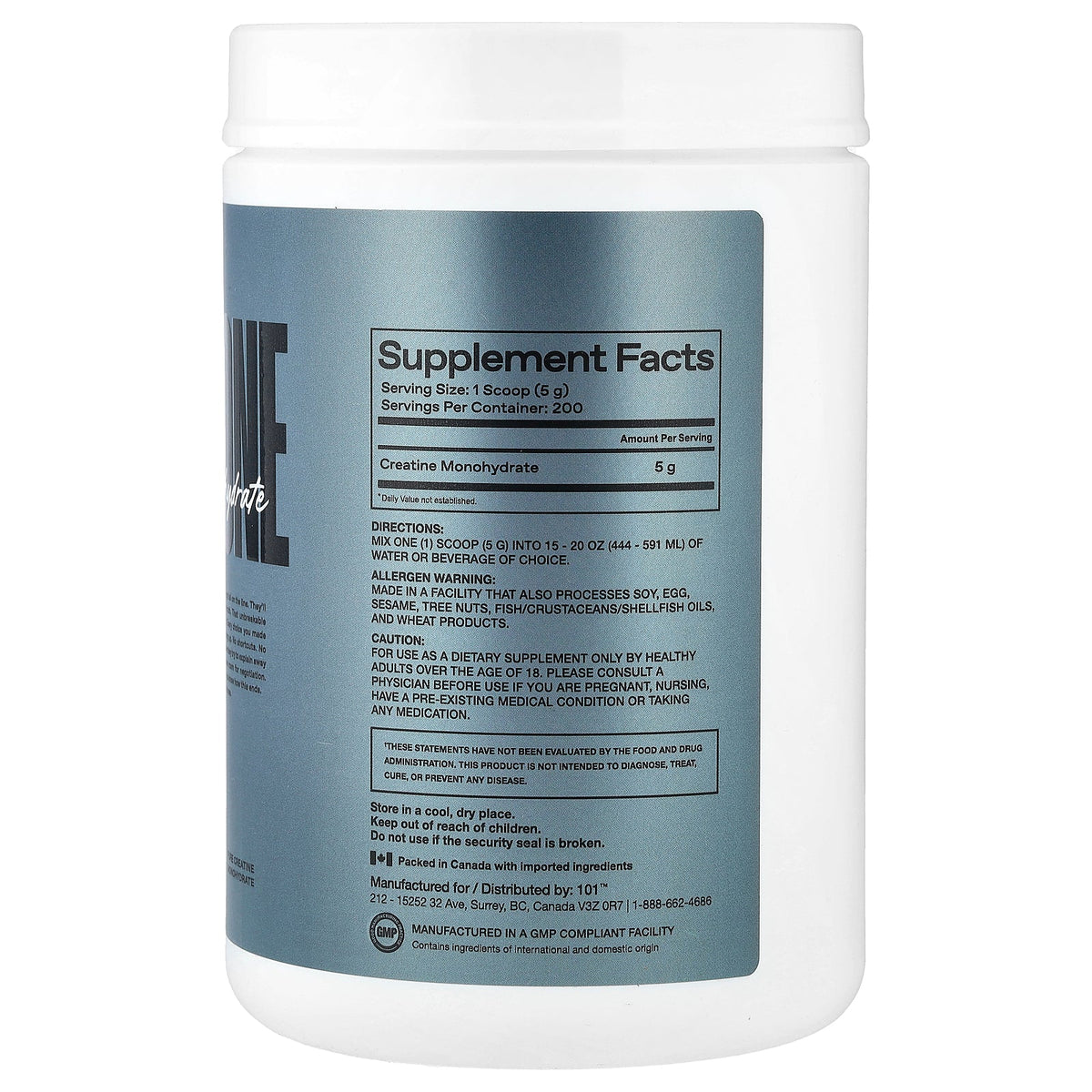ONE OF ONE, Creatine Monohydrate, 35.3 oz (1 kg)