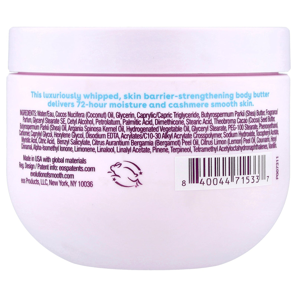 EOS, Shea Better™, Cashmere Whipped Oil Butter, Fresh & Cozy, 12 oz (340 g)