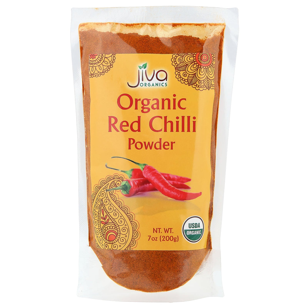 Jiva Organics, Organic Red Chilli Powder, 7 oz (200 g)