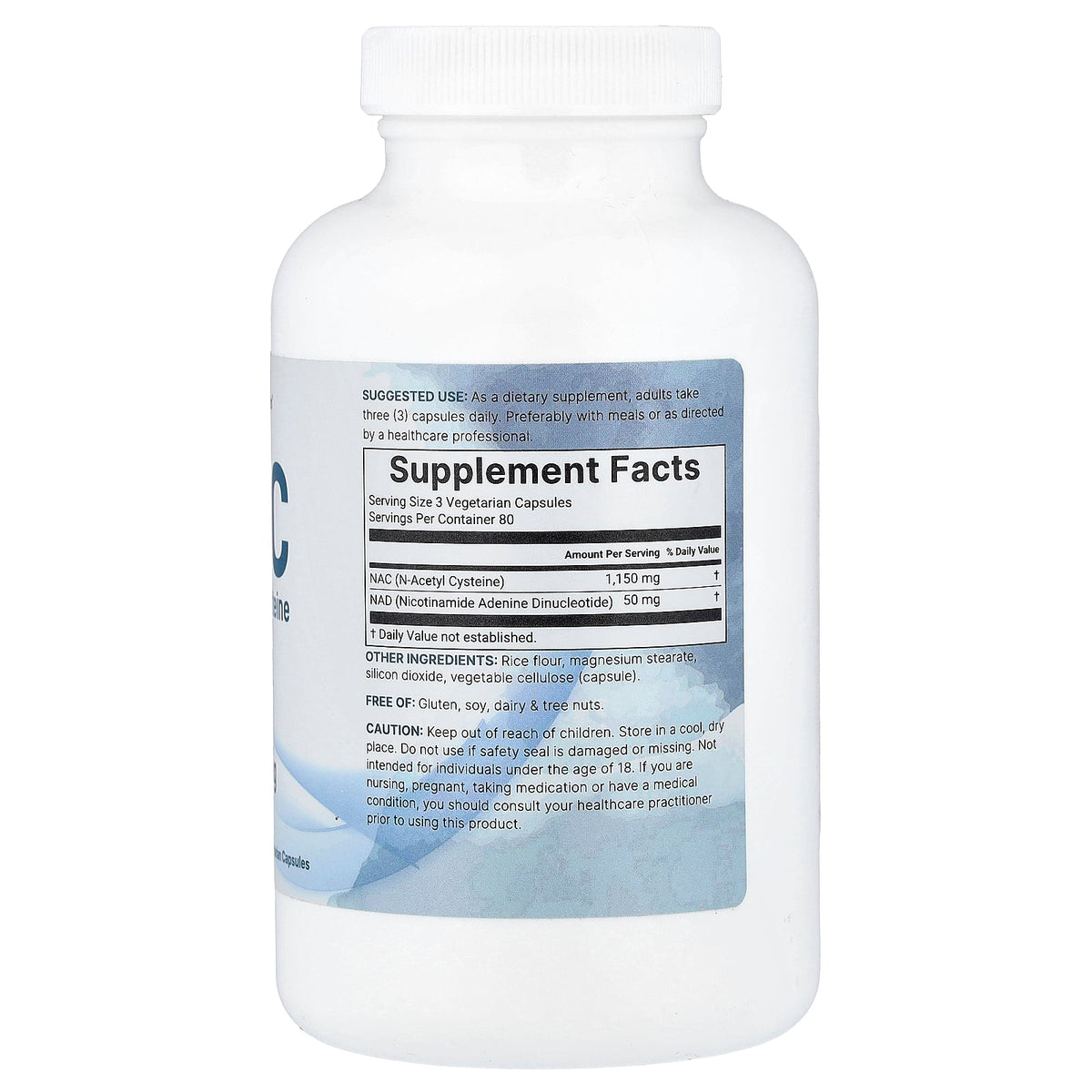 Micro Ingredients, NAC with NAD+, 240 Vegetarian Capsules