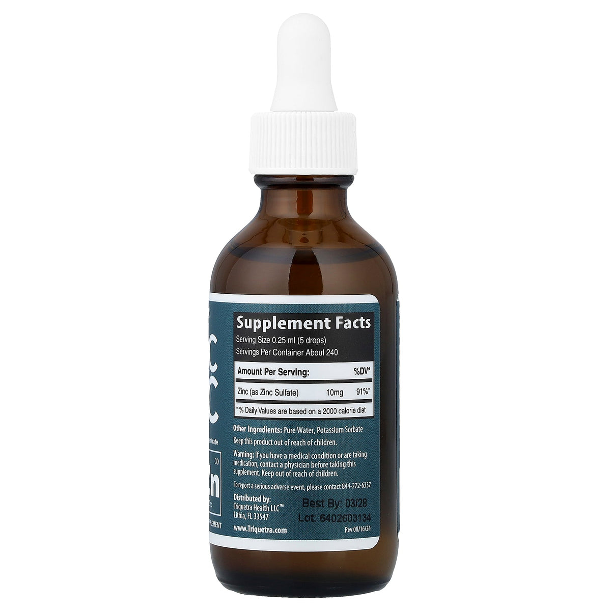 Triquetra, Ionic Zinc, 2 fl oz (59 ml)