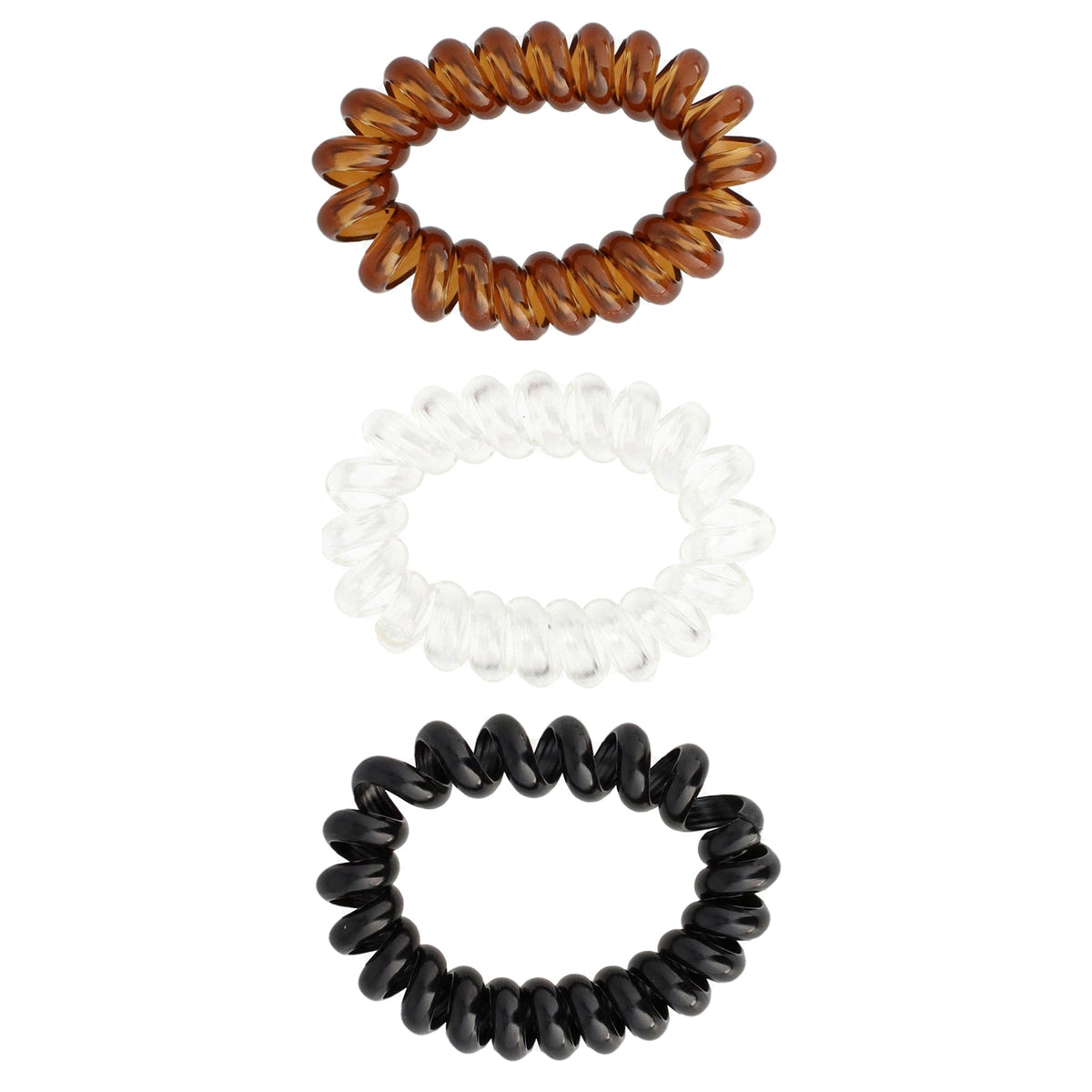 Scunci, Spirals™, Assorted Colors, 12 Pieces