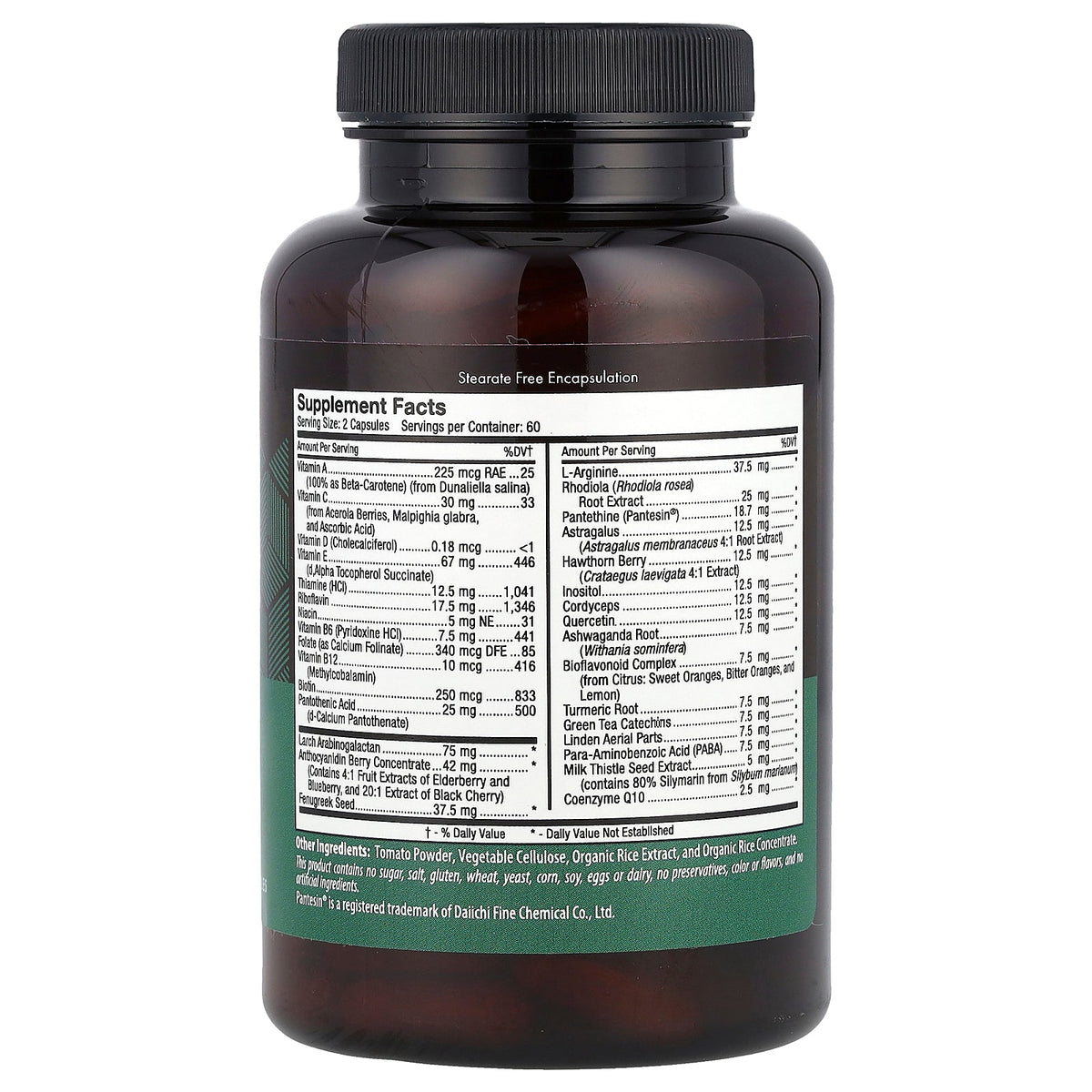 D'Adamo Personalized Nutrition, Polyvite® AB, Multivitamin Supplement, 120 Capsules