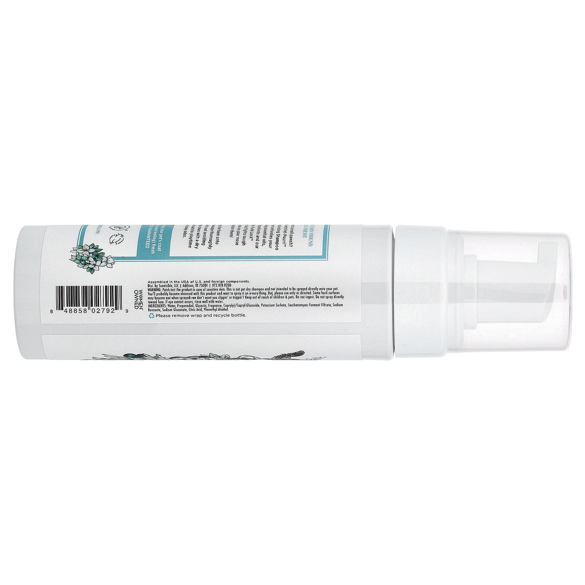 Poo-Pourri, Pet-Pourri™, Rinse-Free Deodorizing Shampoo Foam, Pawsitively Fresh, 6 fl oz (177 ml)