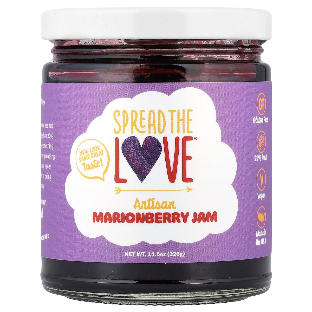 Spread The Love, Artisan Marionberry Jam, 11.5 oz (326 g)