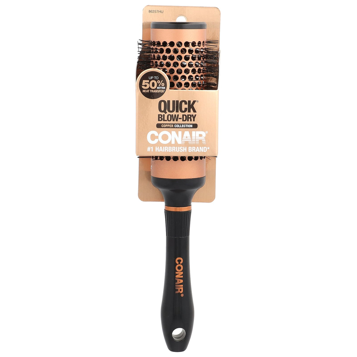 Conair, Copper Collection, Quick® Blow-Dry Round Hair Brush, 1 Brush