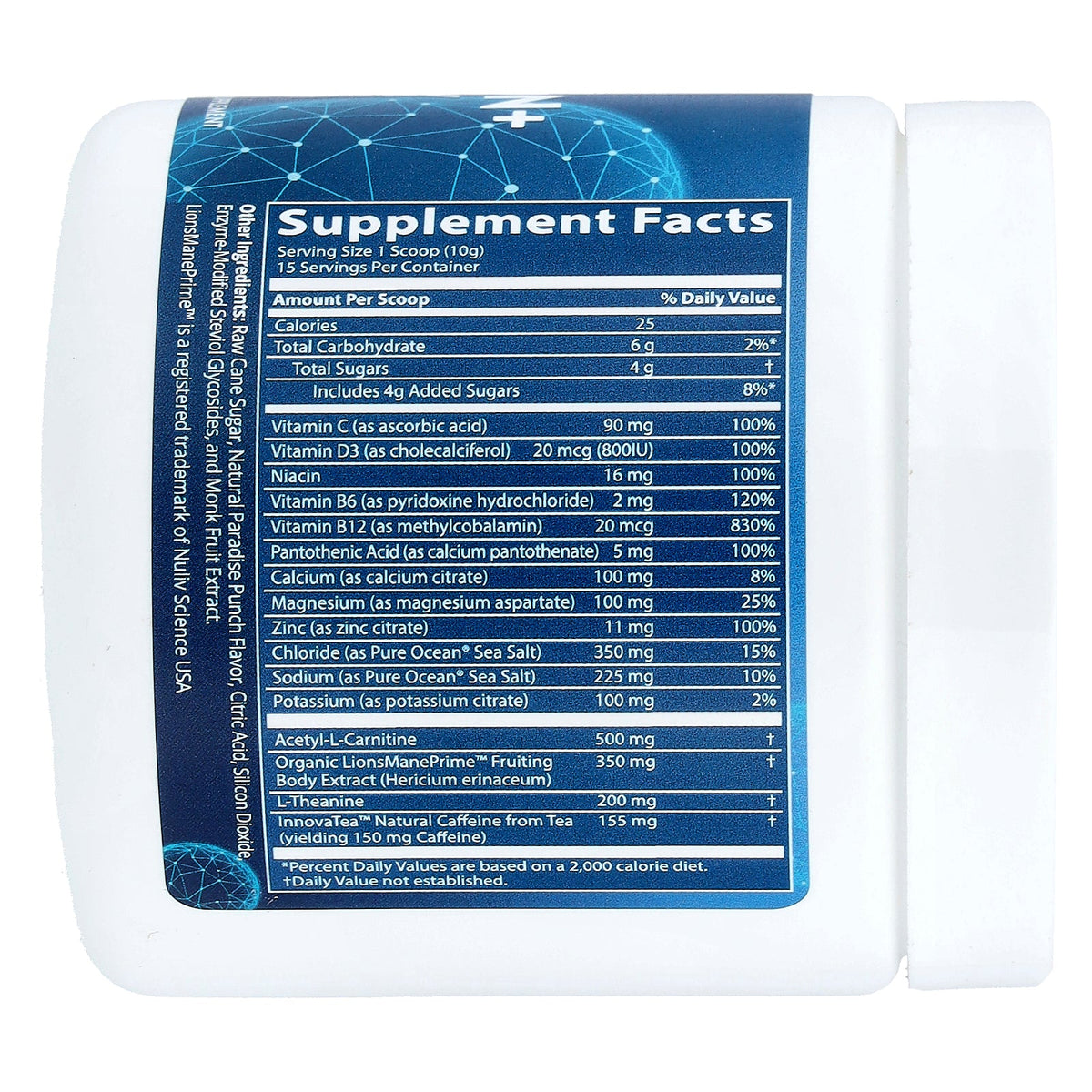 MRM Nutrition, Hydration+ Energy, Paradise Punch, 5.29 oz (150 g)
