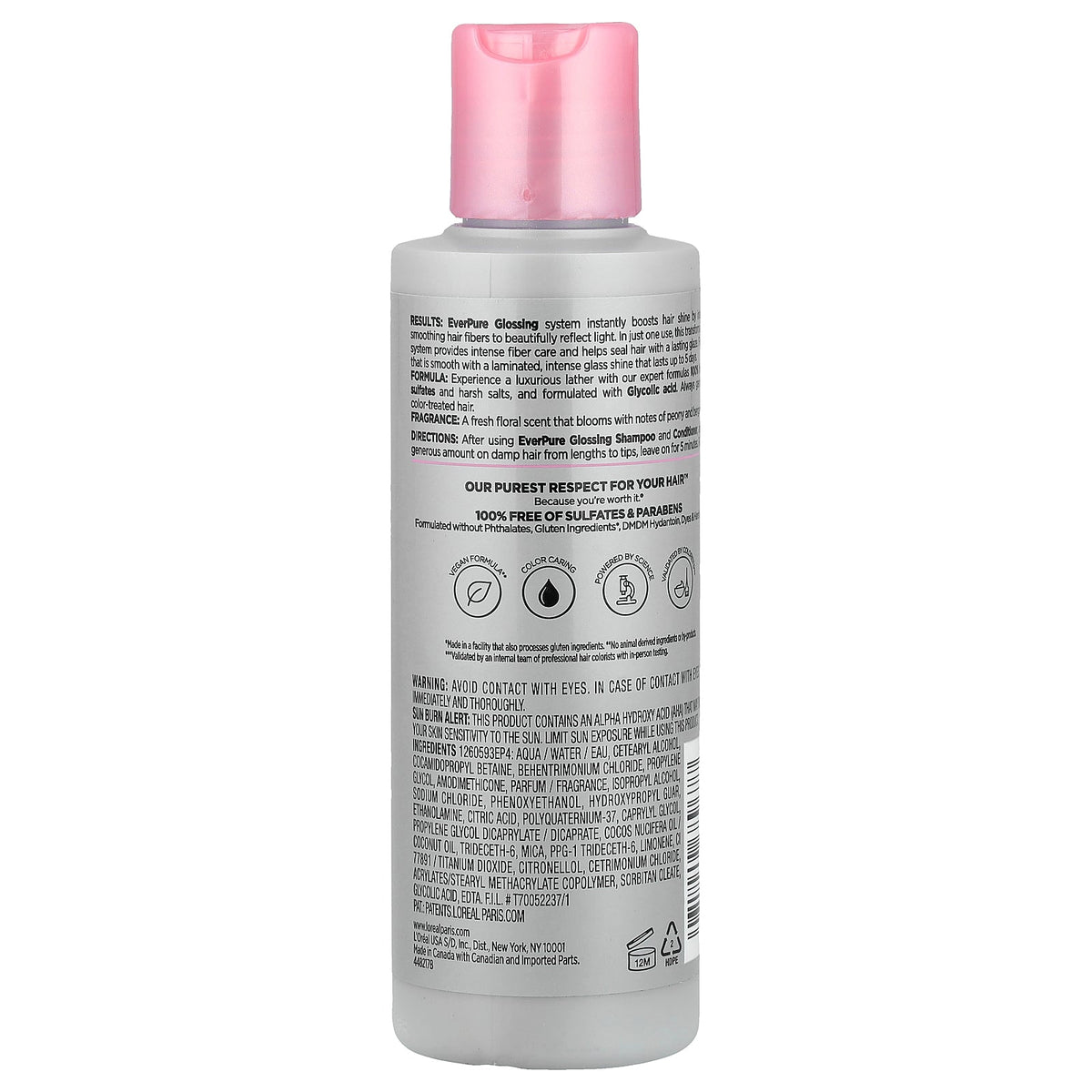 L'Oréal, Ever Pure, Glossing 5-Min Lamination Mask, 5.1 fl oz (150 ml)