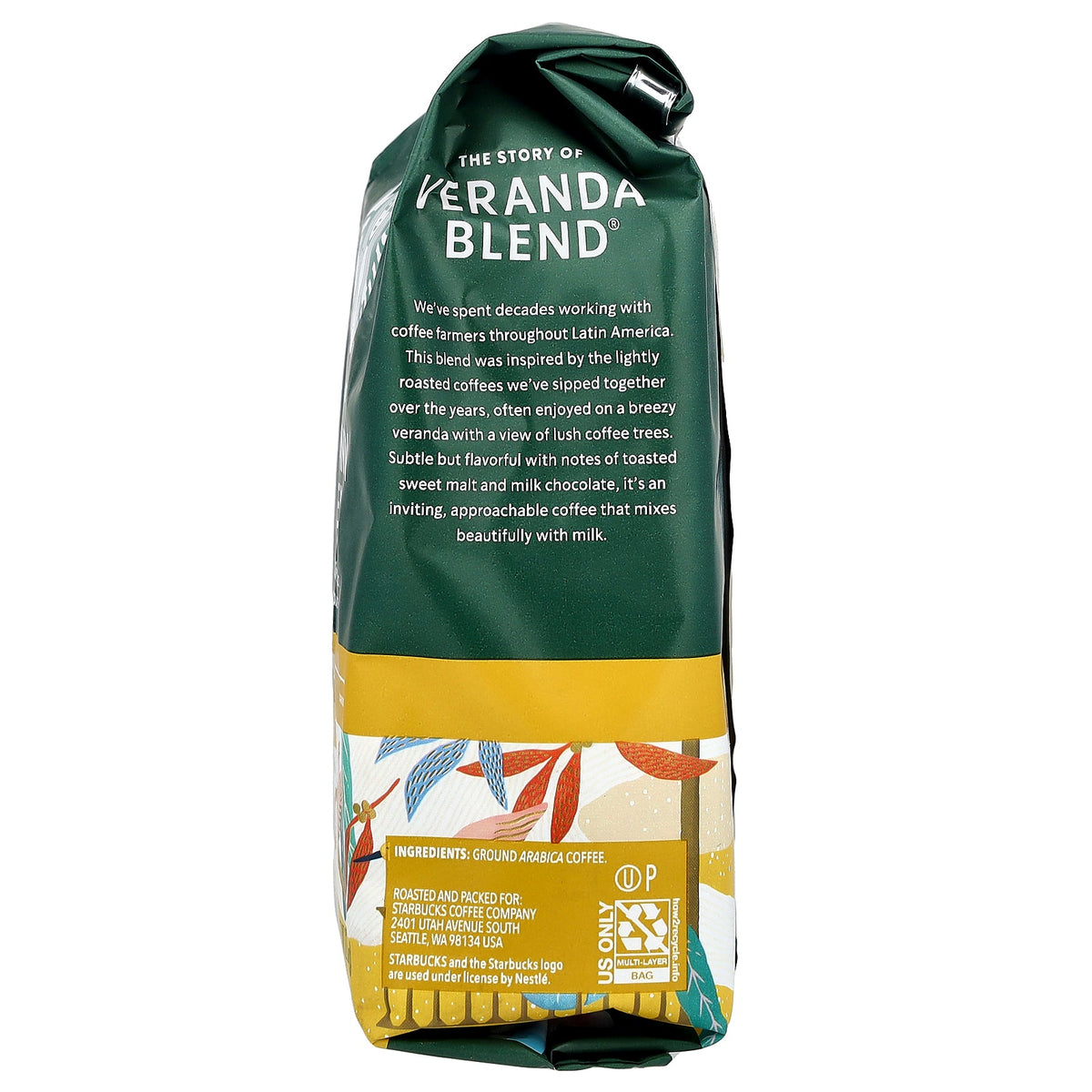Starbucks, Veranda Blend® Coffee, Ground, Blonde Roast, 12 oz (340 g)