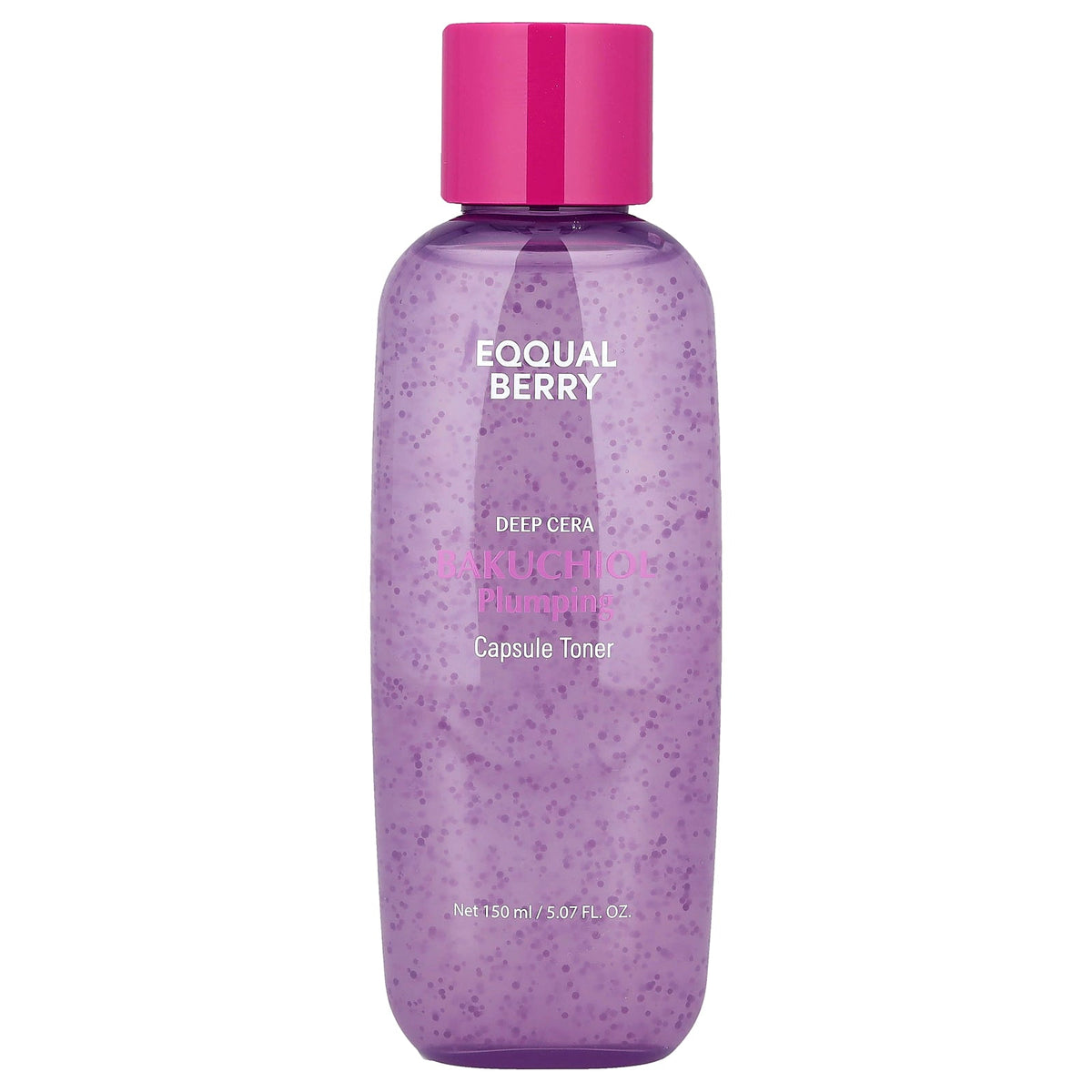 EQQUALBERRY, Deep Cera, Bakuchiol Plumping Capsule Toner, 5.07 fl oz (150 ml)